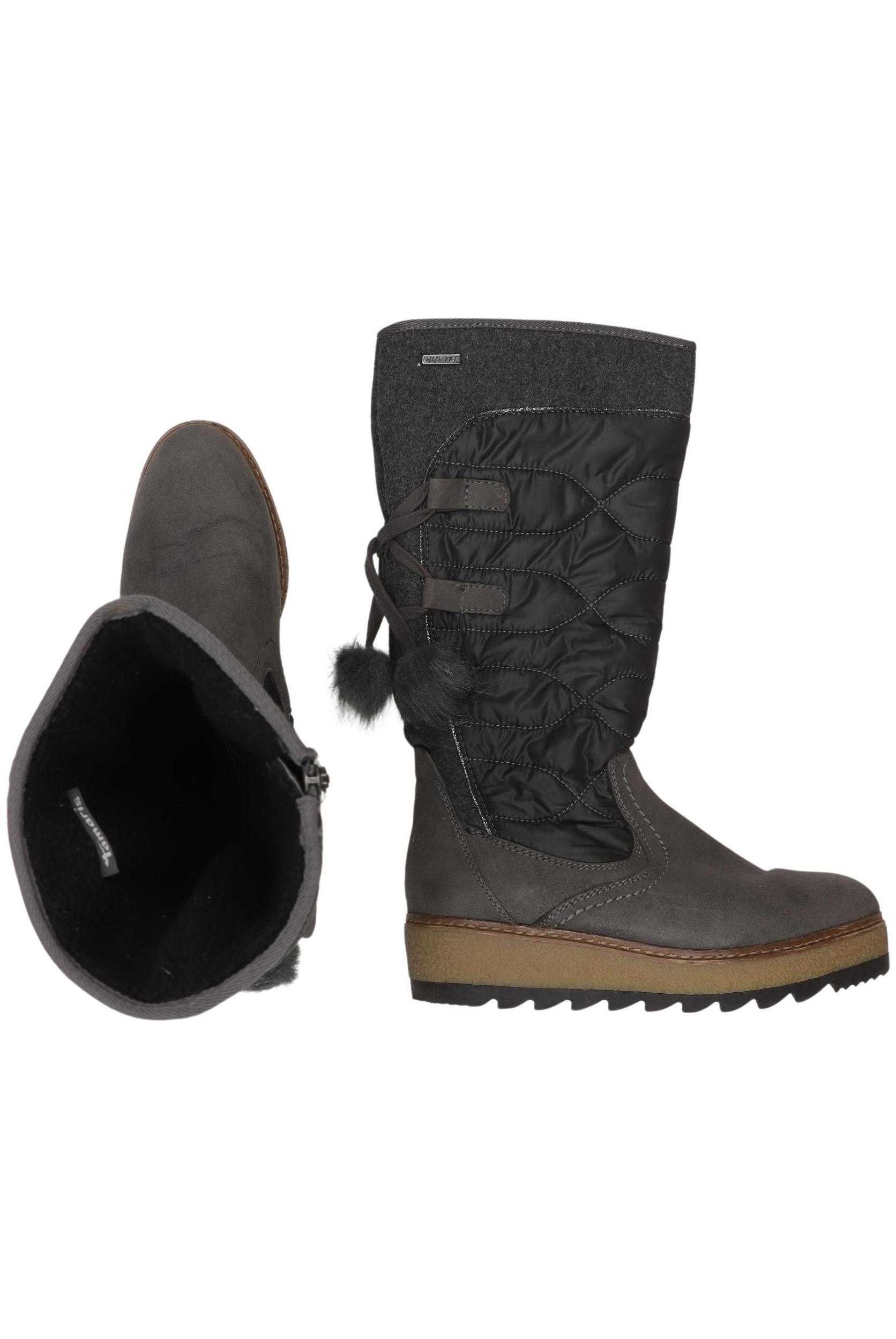 

Tamaris Damen Stiefel, grau, Gr. 38