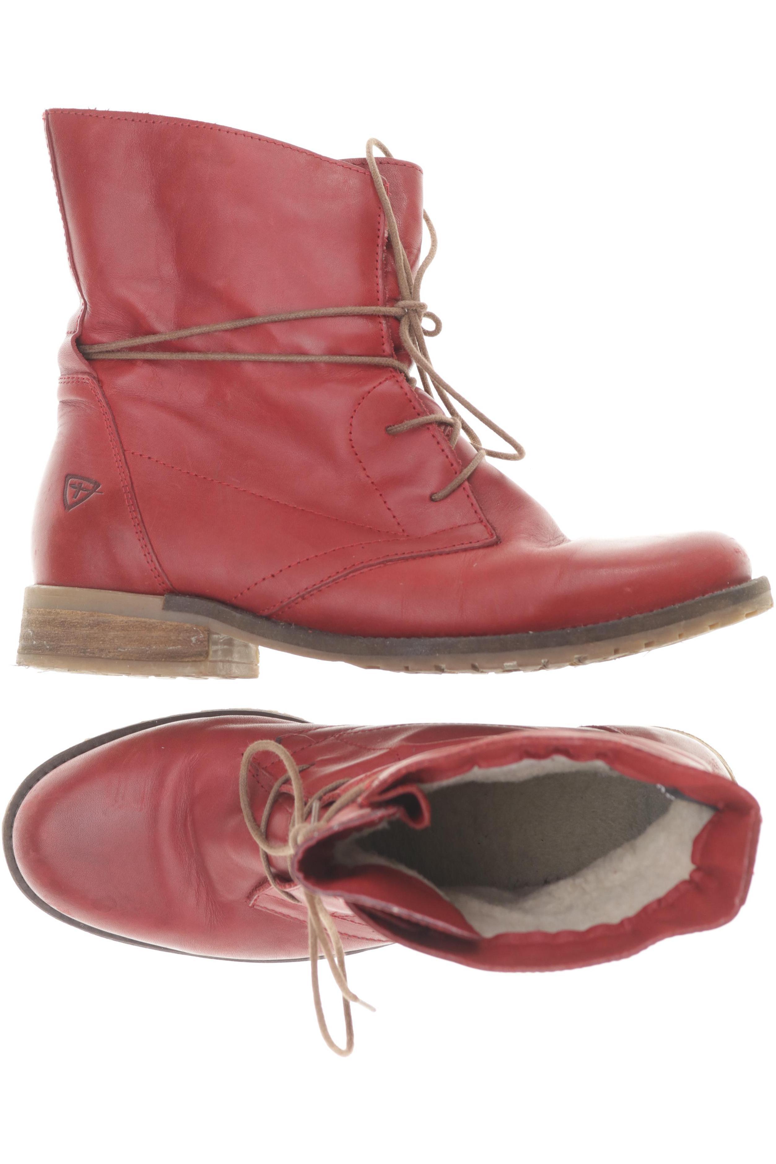

Tamaris Damen Stiefel, rot, Gr. 38