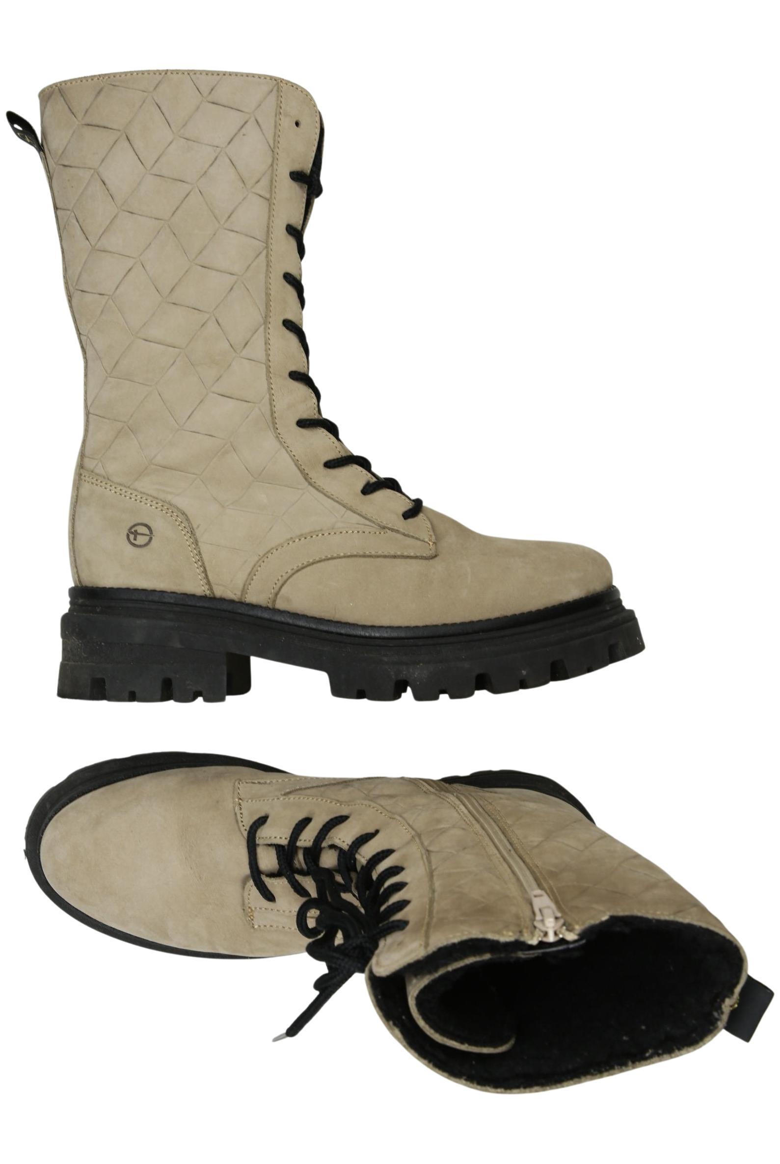 

Tamaris Damen Stiefel, beige, Gr. 40