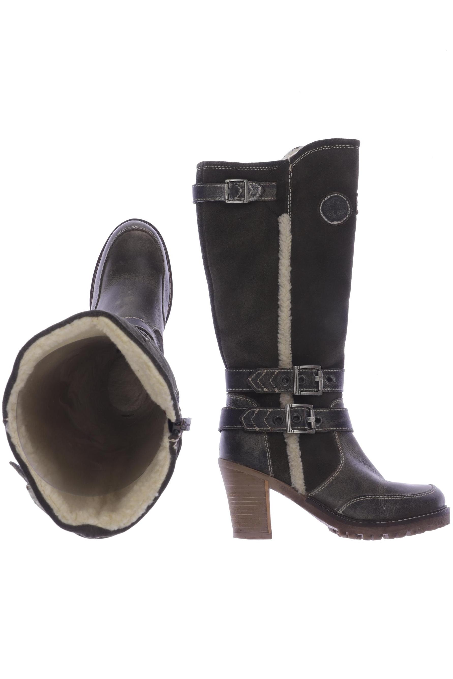 

Tamaris Damen Stiefel, grün, Gr. 38