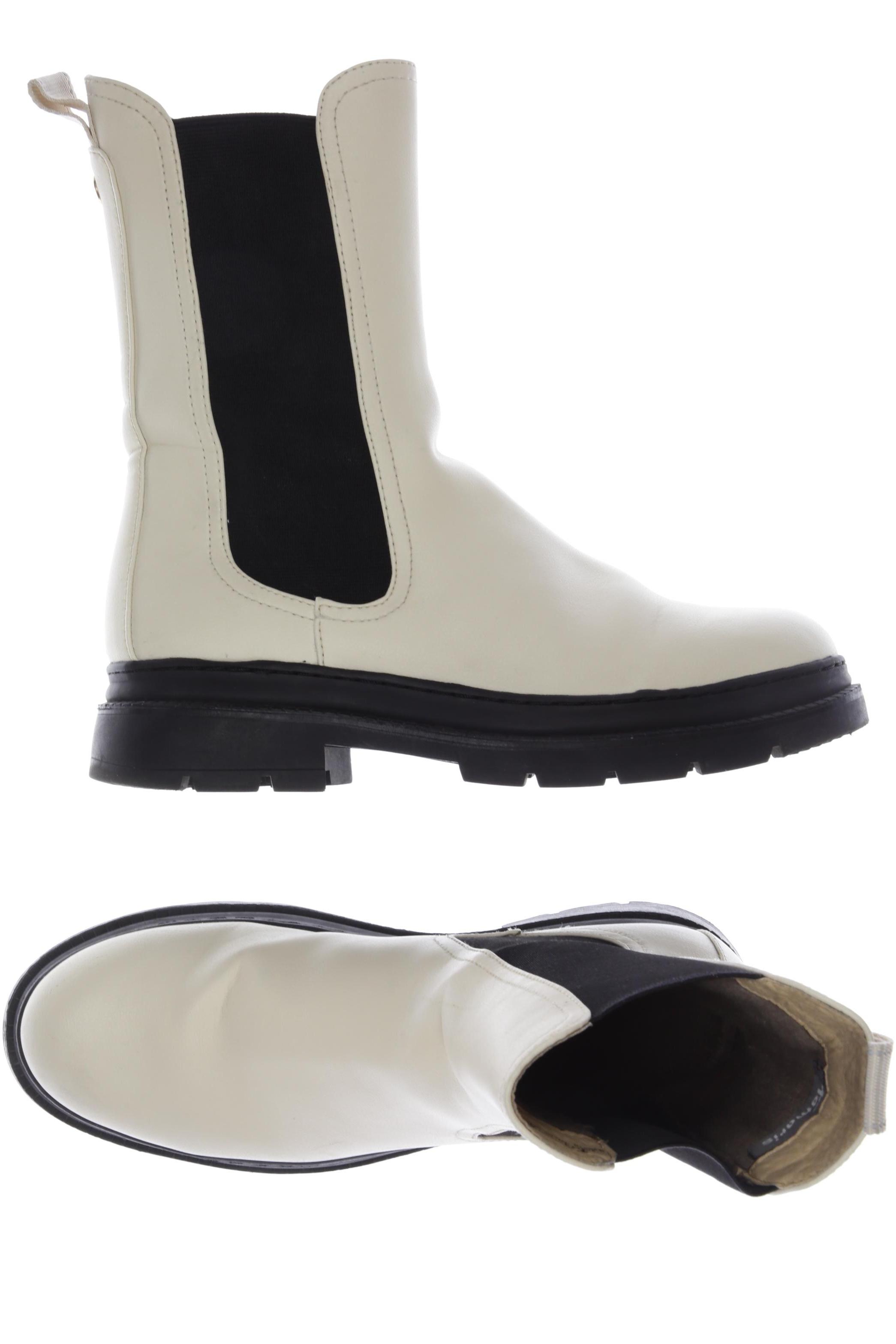 

Tamaris Damen Stiefel, cremeweiß, Gr. 39