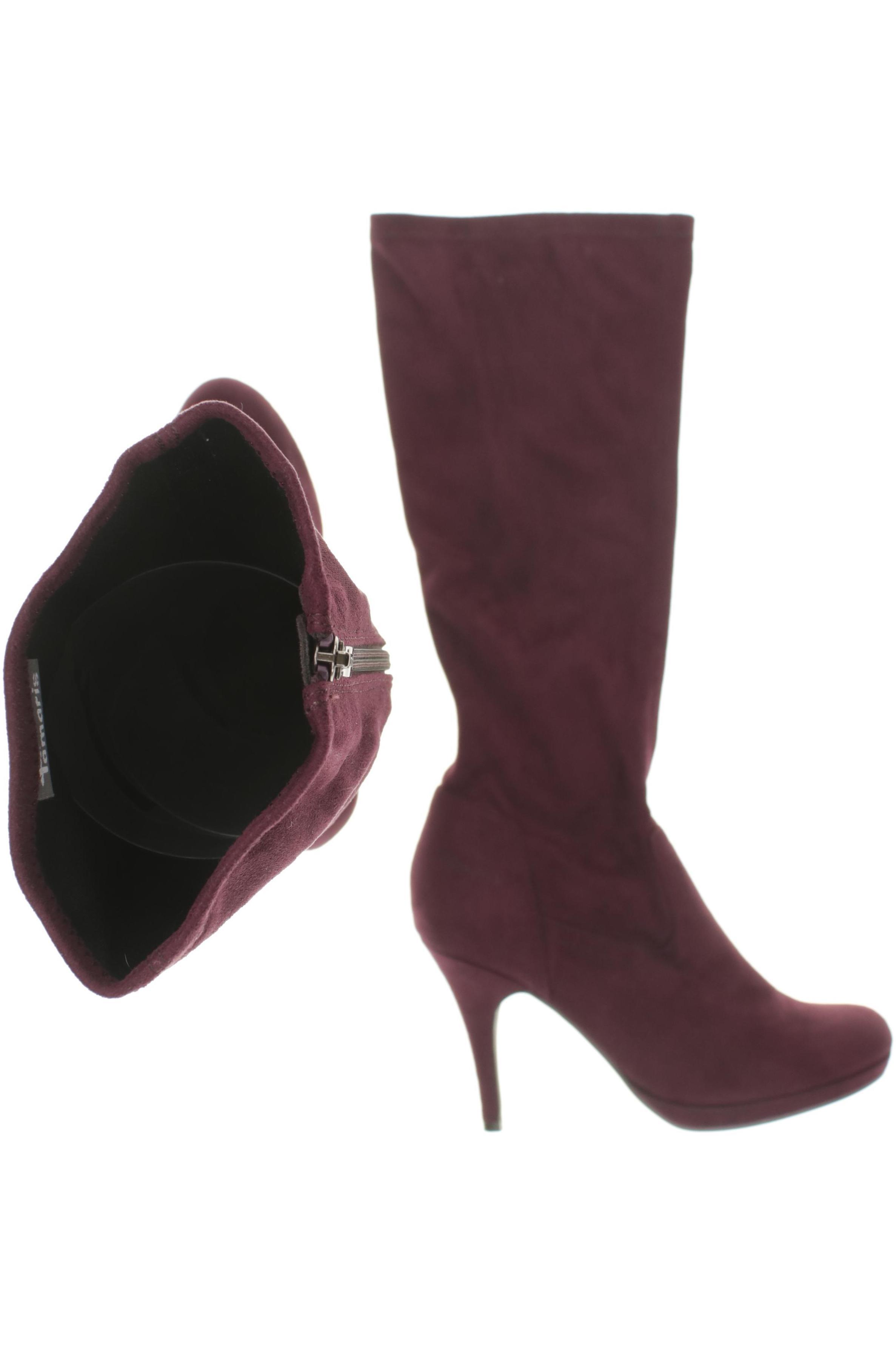 

Tamaris Damen Stiefel, lila, Gr. 38