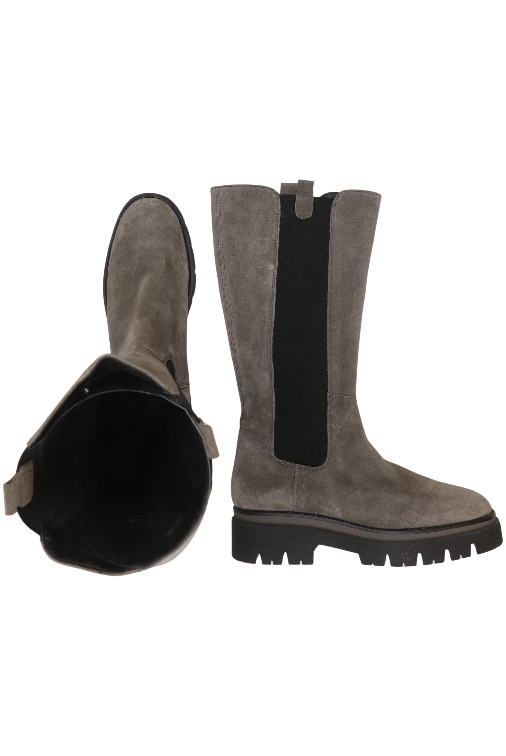 

Tamaris Damen Stiefel, grau, Gr. 40