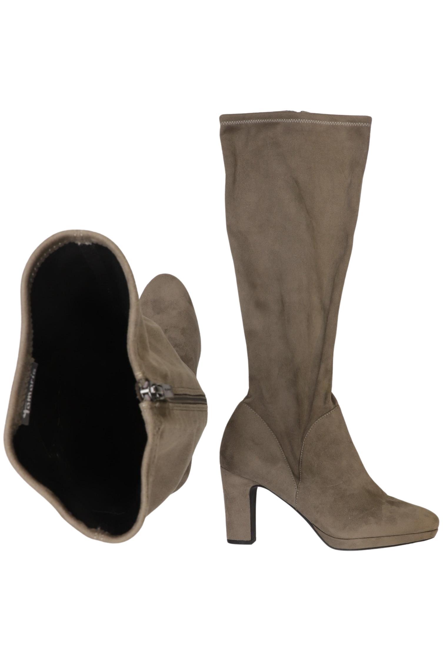 

Tamaris Damen Stiefel, beige, Gr. 40