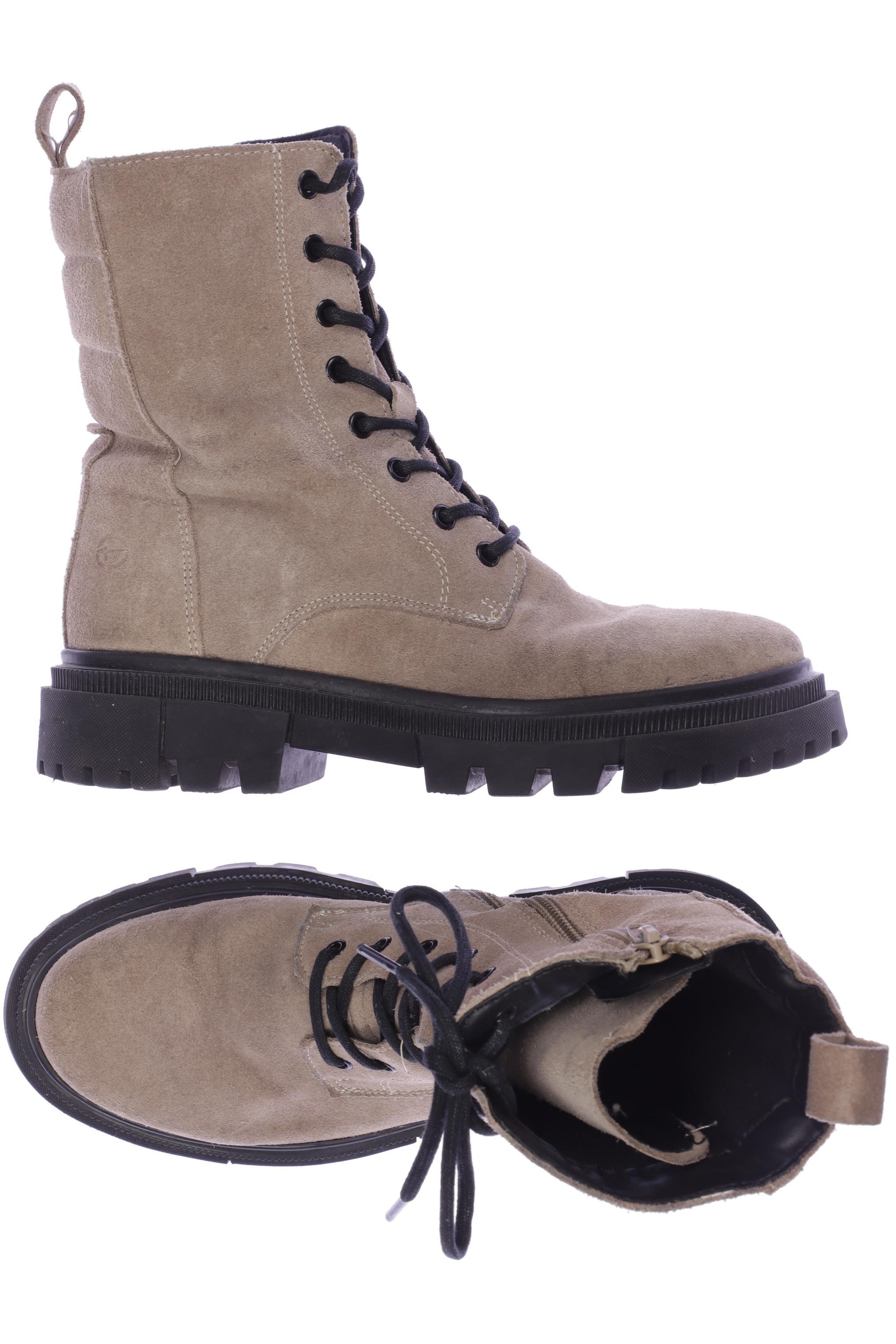 

Tamaris Damen Stiefel, beige, Gr. 39