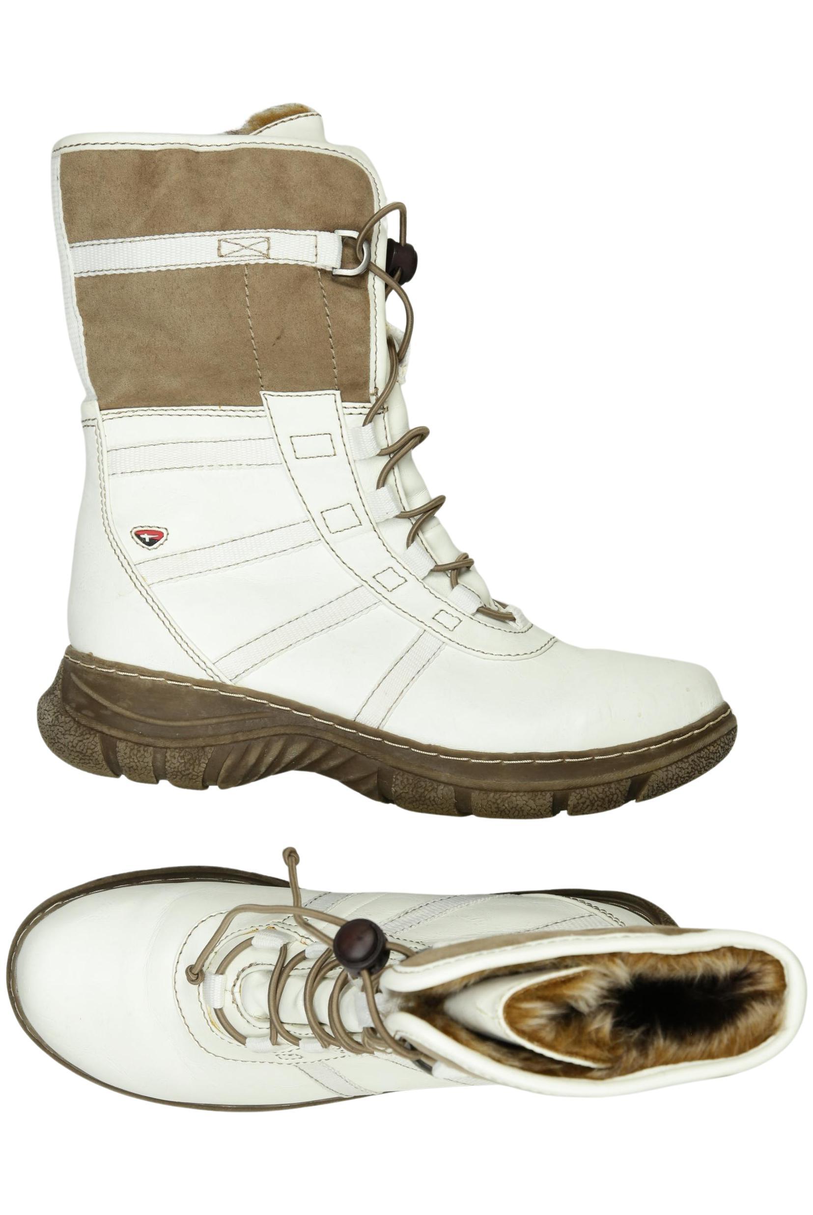 

Tamaris Damen Stiefel, weiß, Gr. 39
