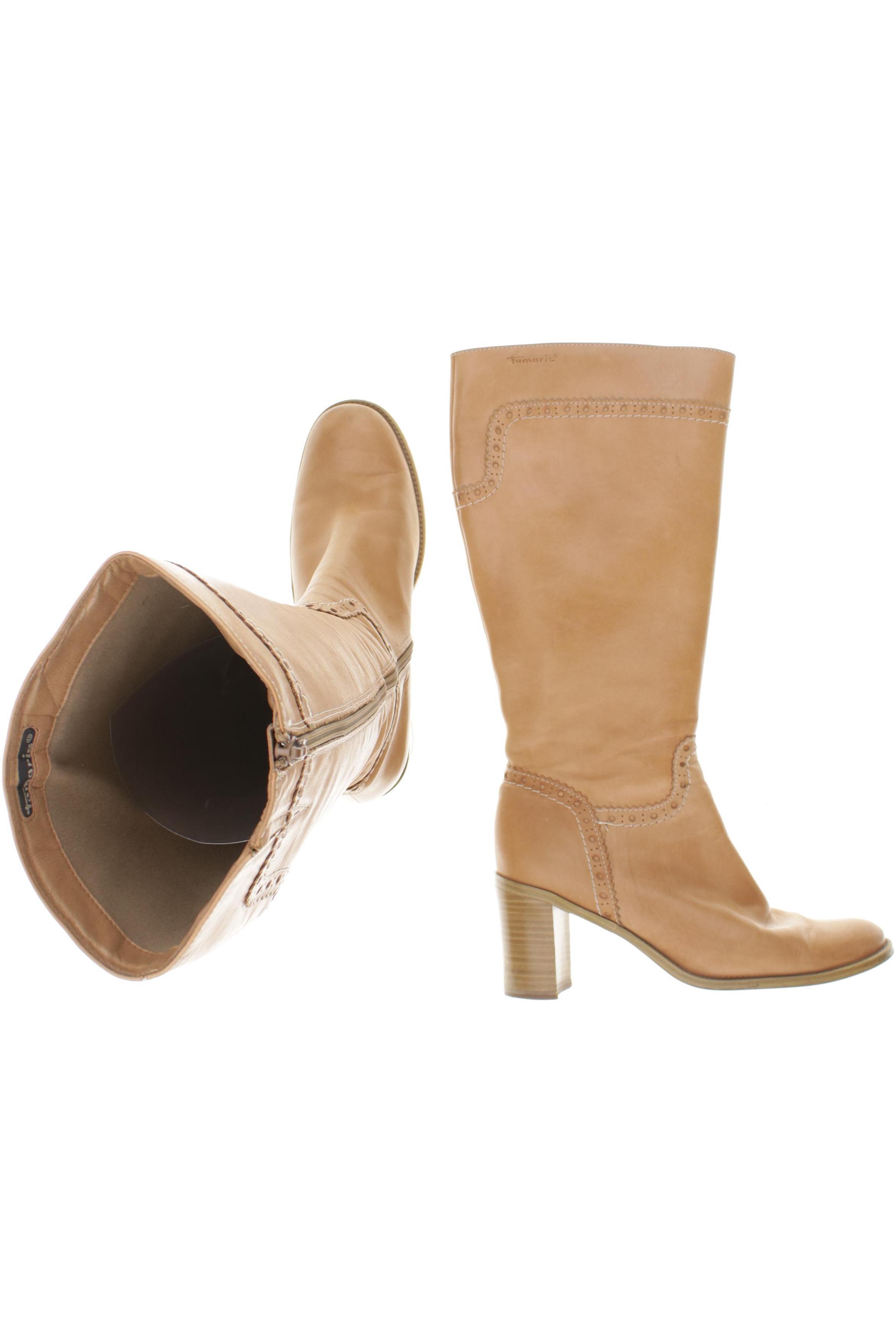 

Tamaris Damen Stiefel, beige, Gr. 39