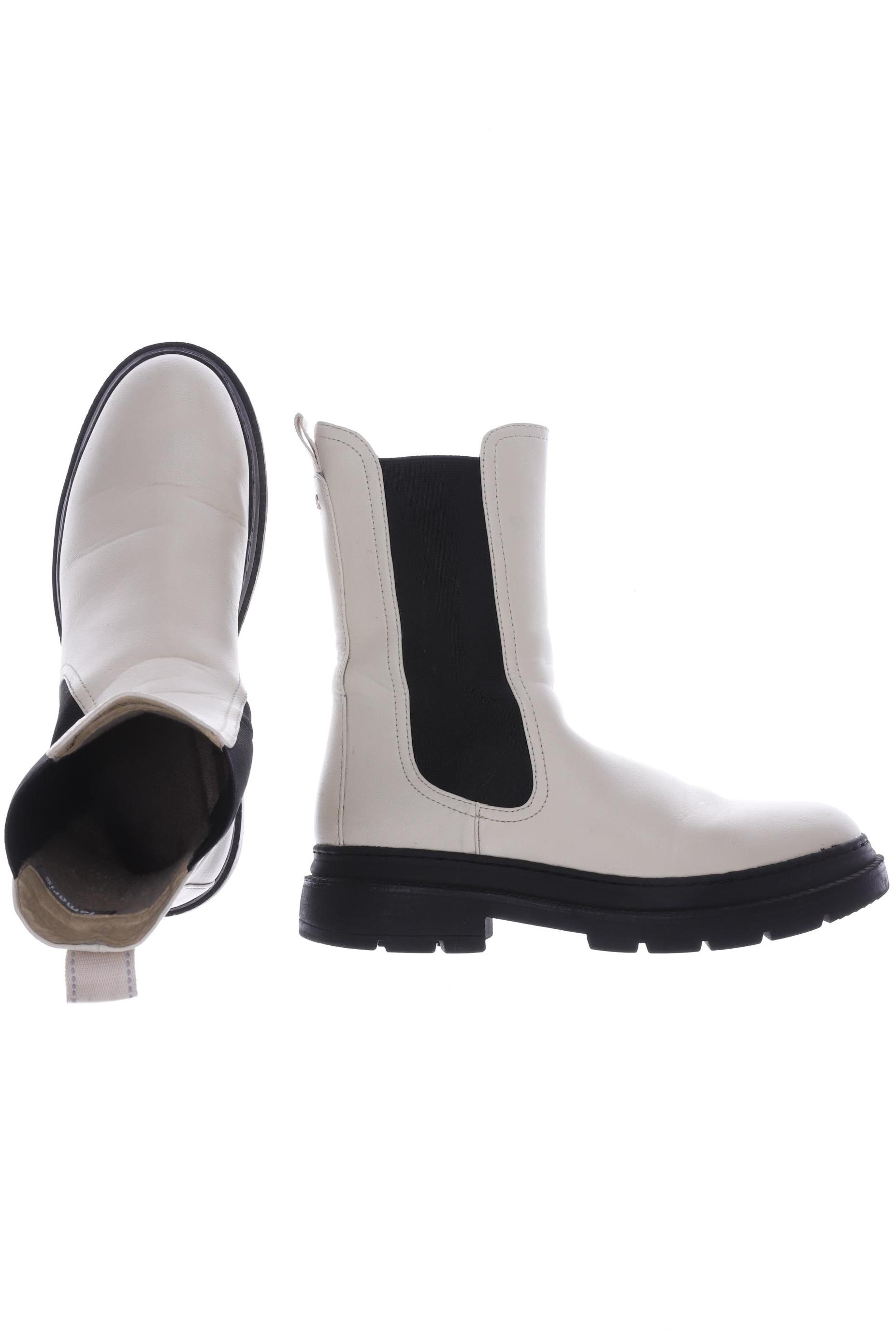 

Tamaris Damen Stiefel, cremeweiß, Gr. 38