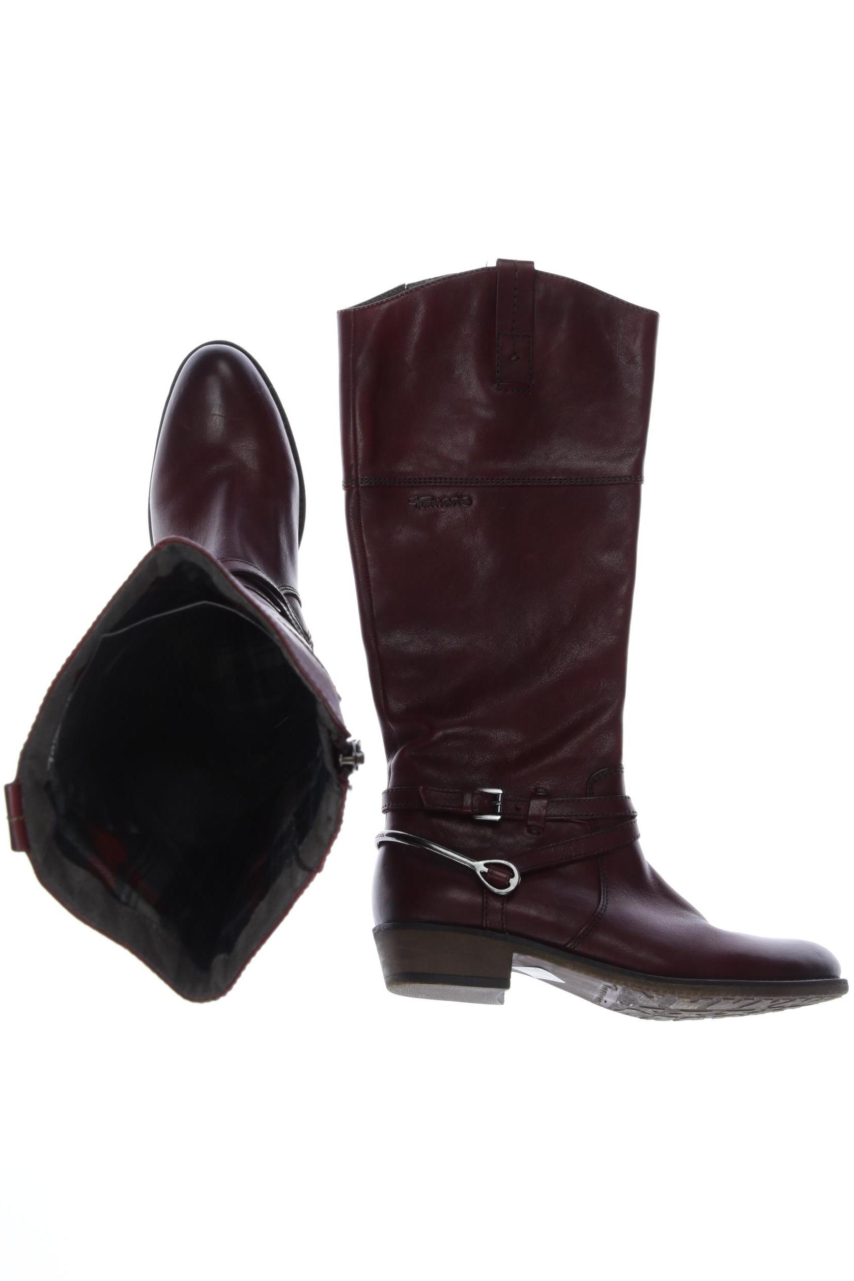 

Tamaris Damen Stiefel, bordeaux, Gr. 38
