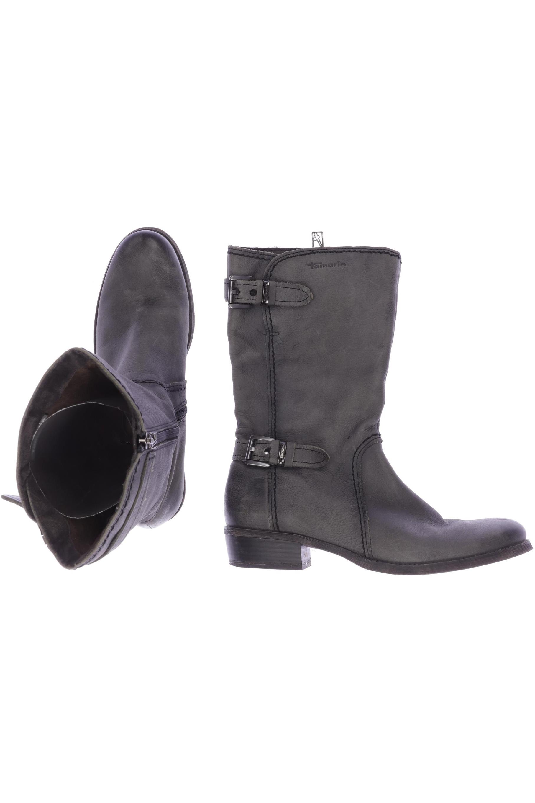 

Tamaris Damen Stiefel, grau, Gr. 40