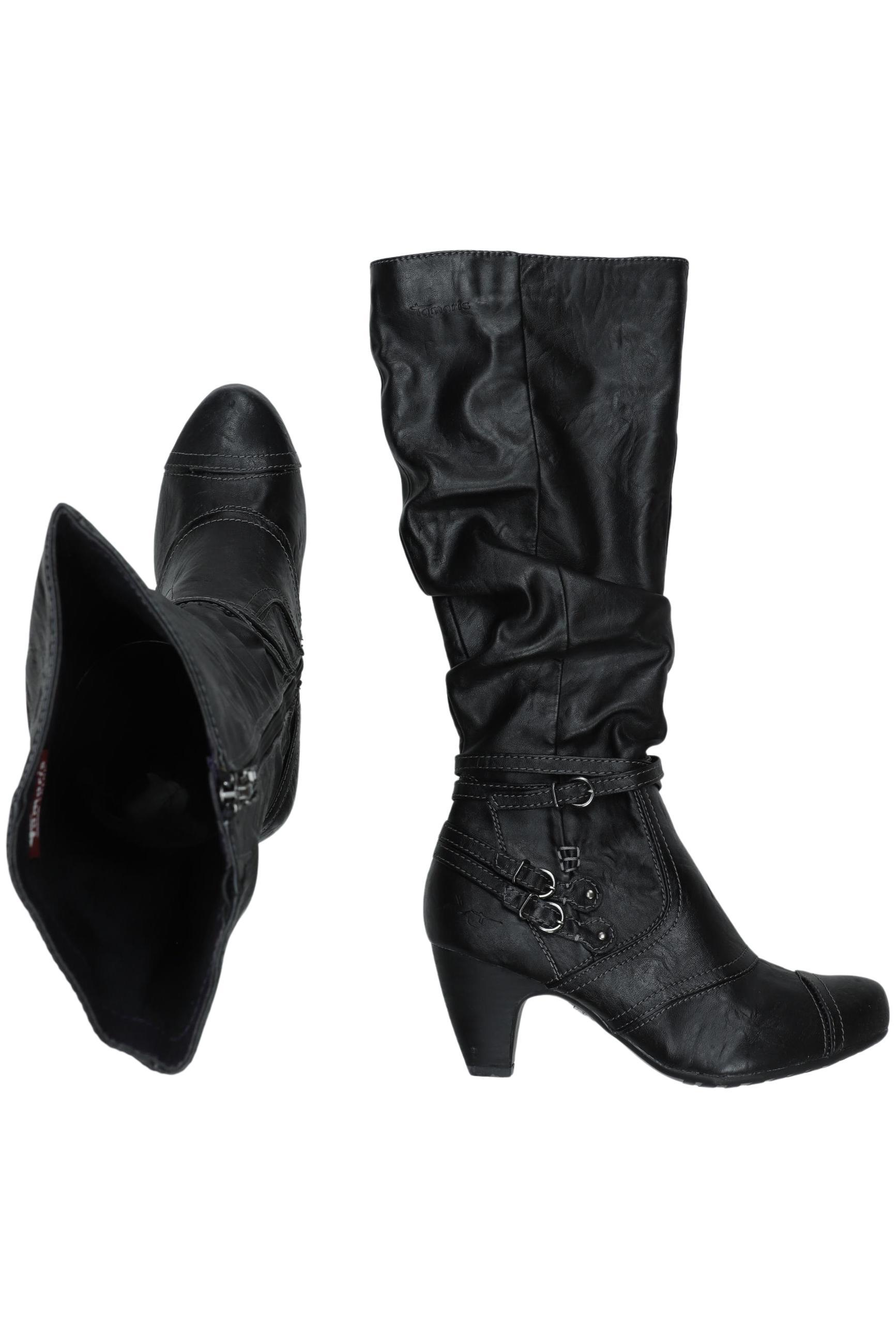 

Tamaris Damen Stiefel, schwarz, Gr. 38