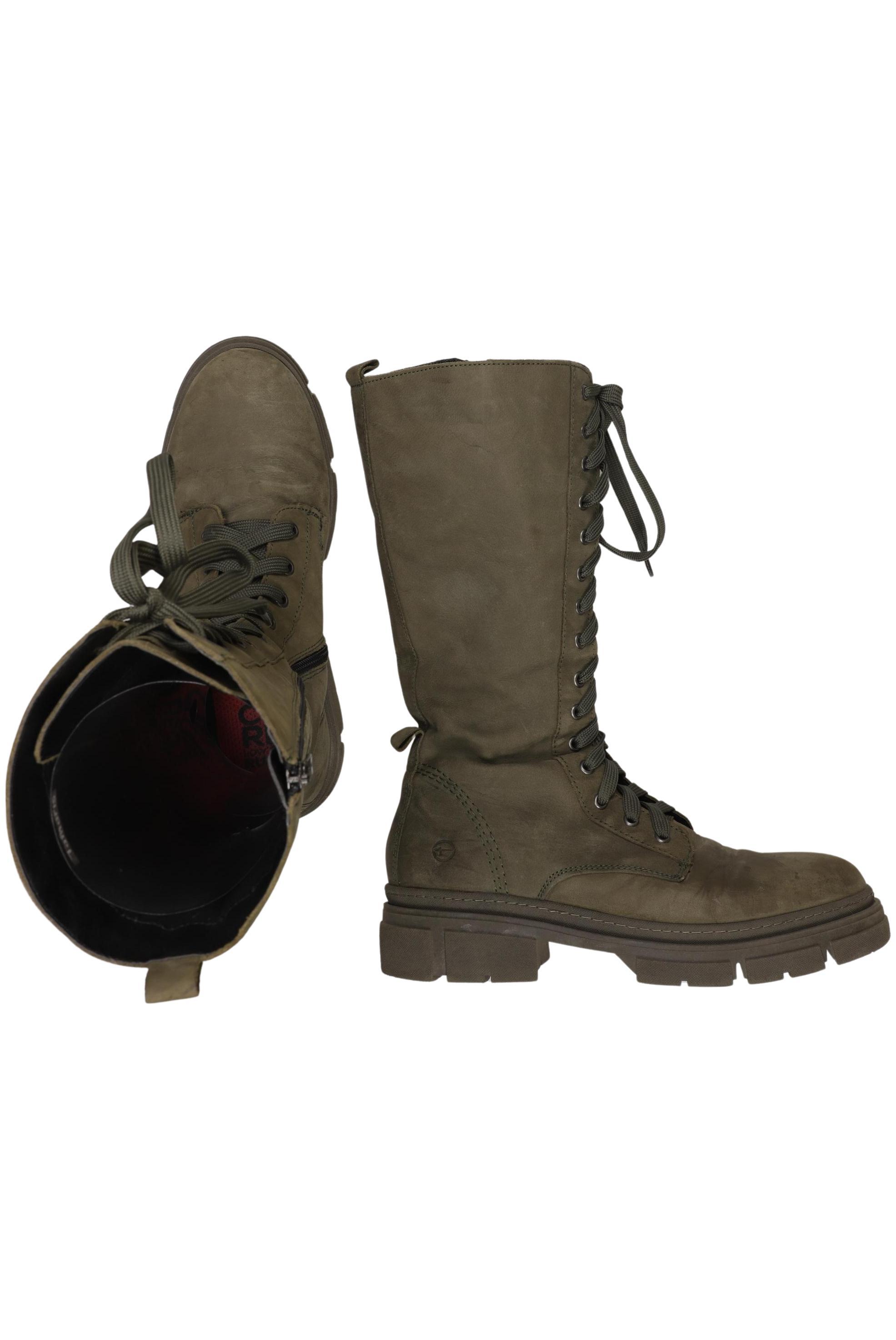 

Tamaris Damen Stiefel, grün, Gr. 40