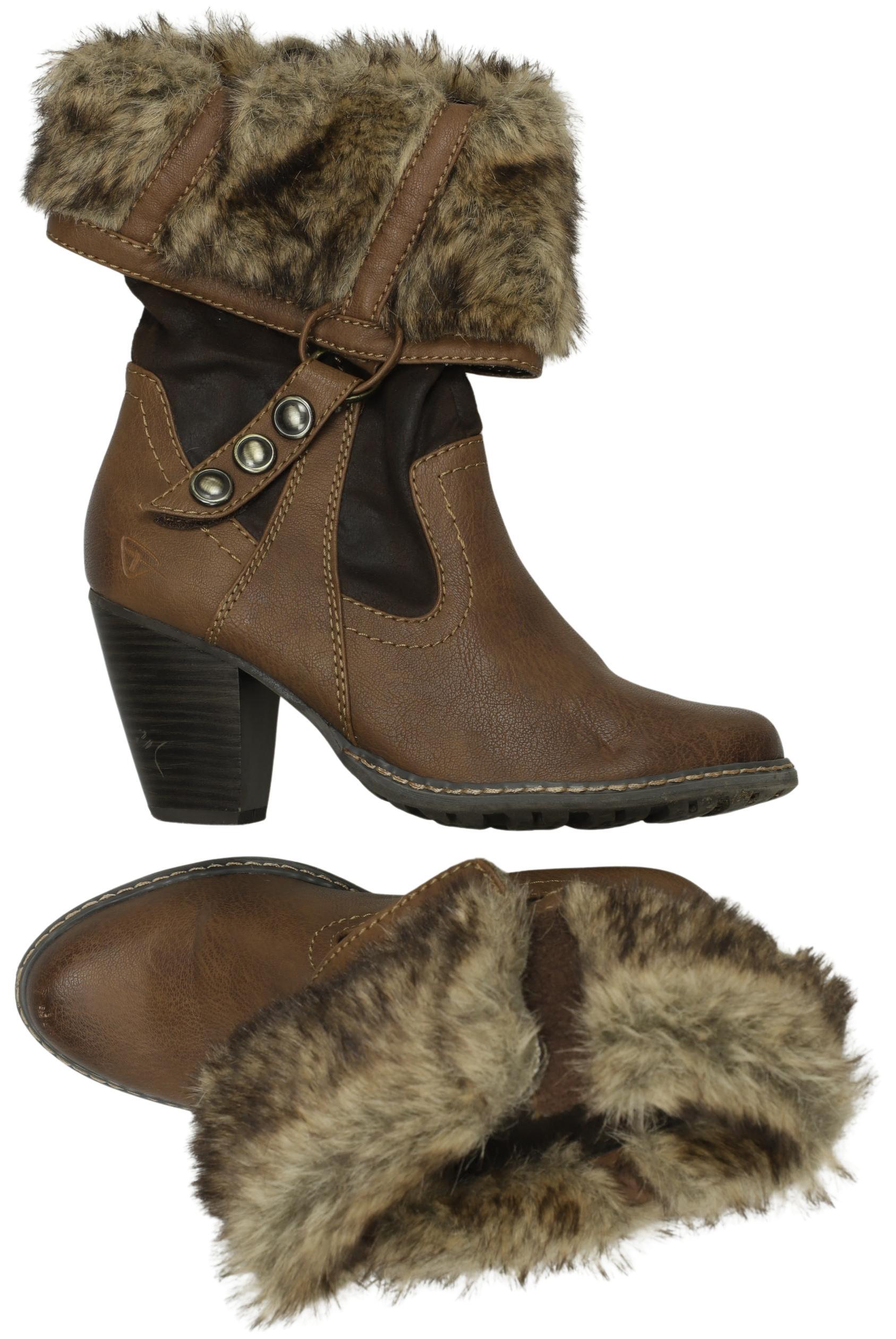 

Tamaris Damen Stiefel, beige, Gr. 38