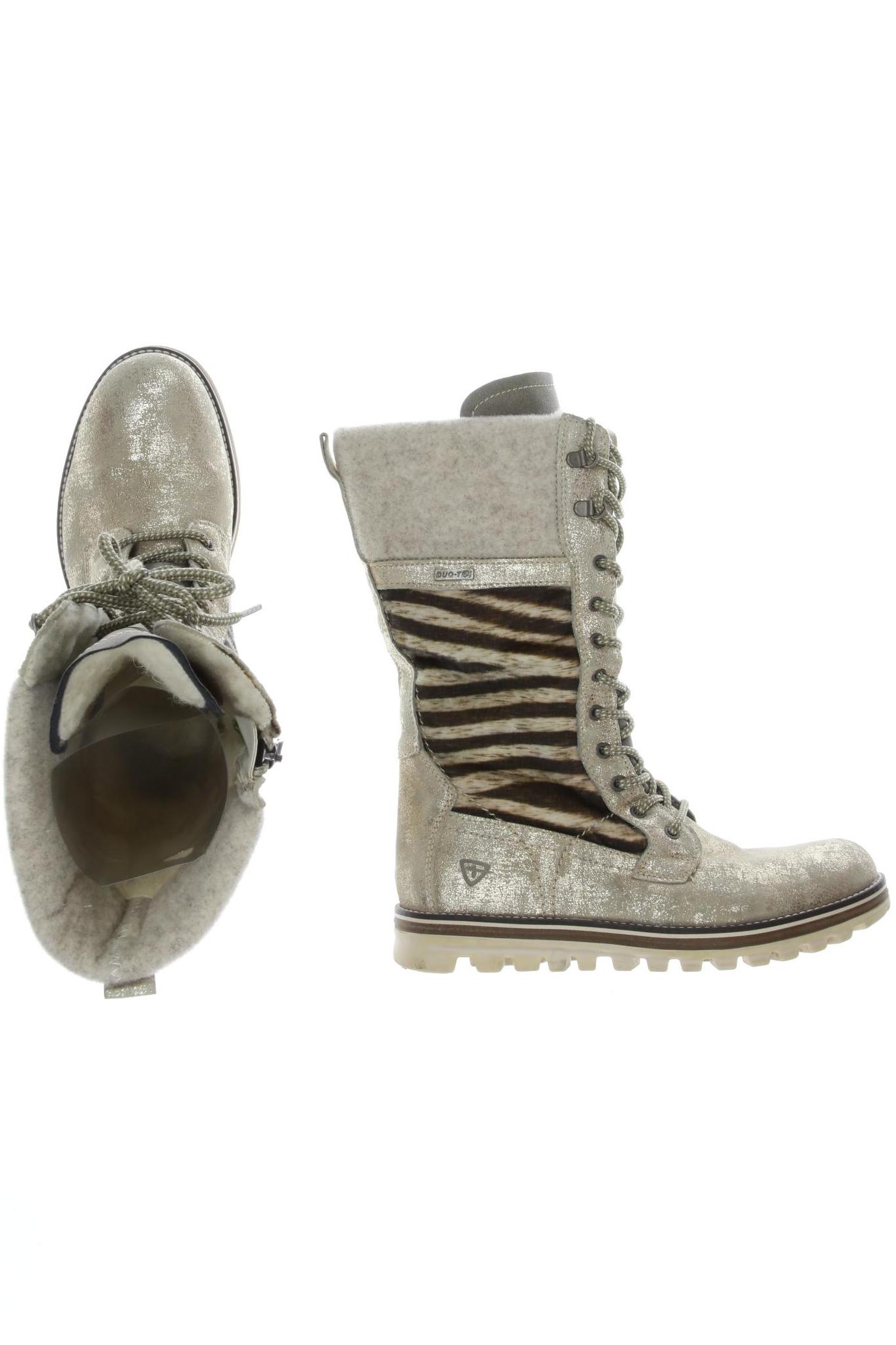 

Tamaris Damen Stiefel, gold, Gr. 39