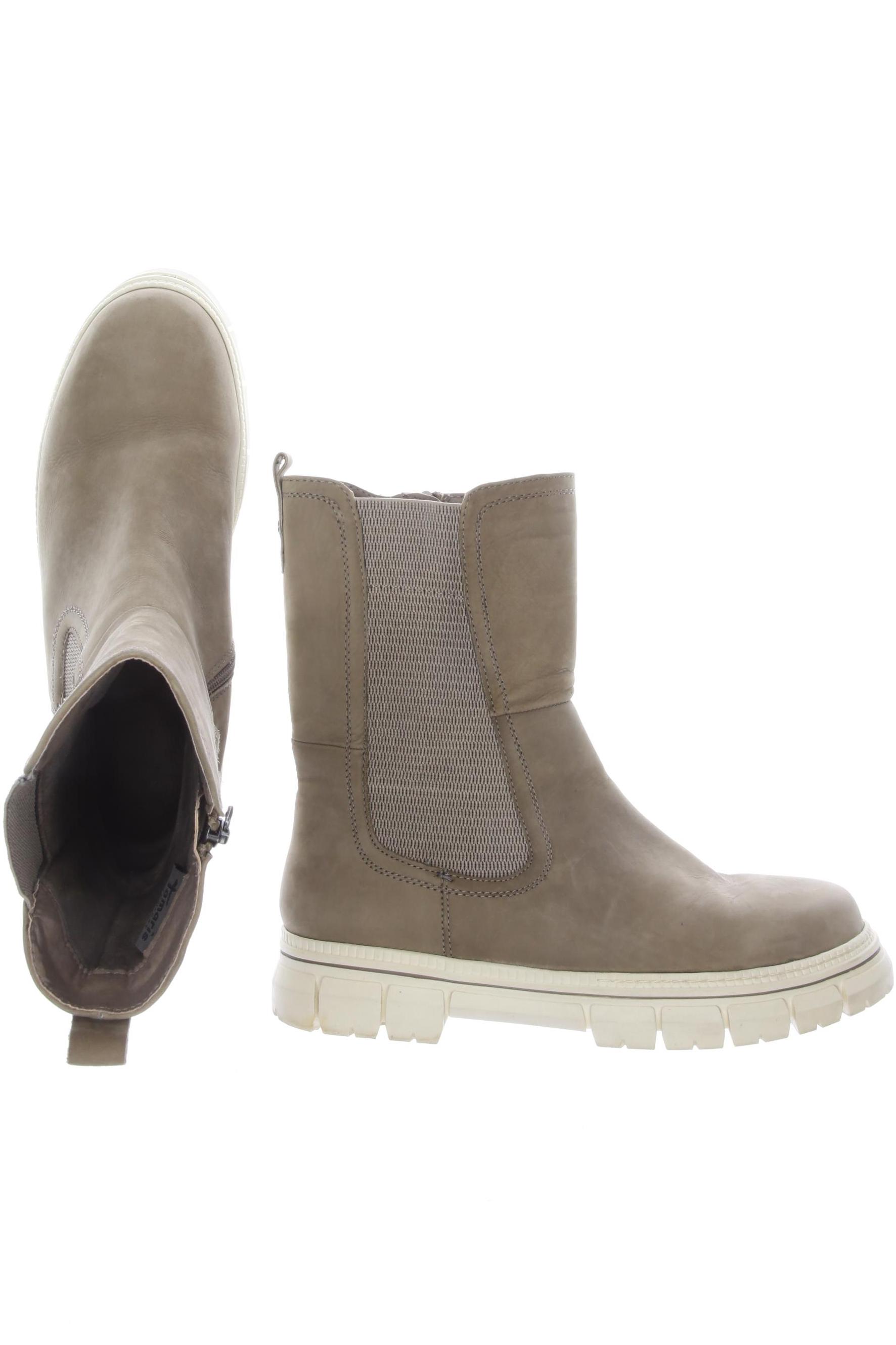 

Tamaris Damen Stiefel, beige, Gr. 42