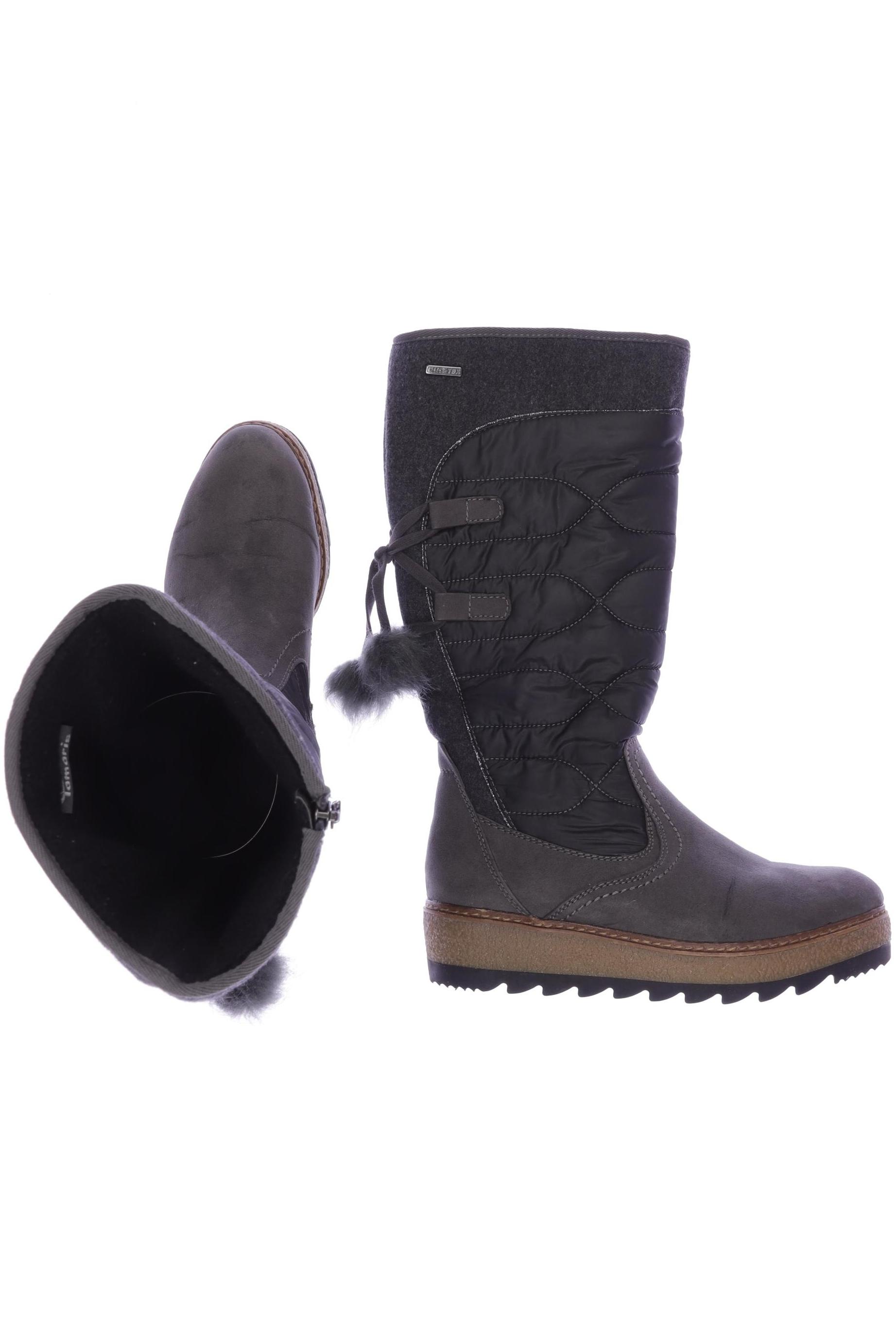 

Tamaris Damen Stiefel, grau, Gr. 40