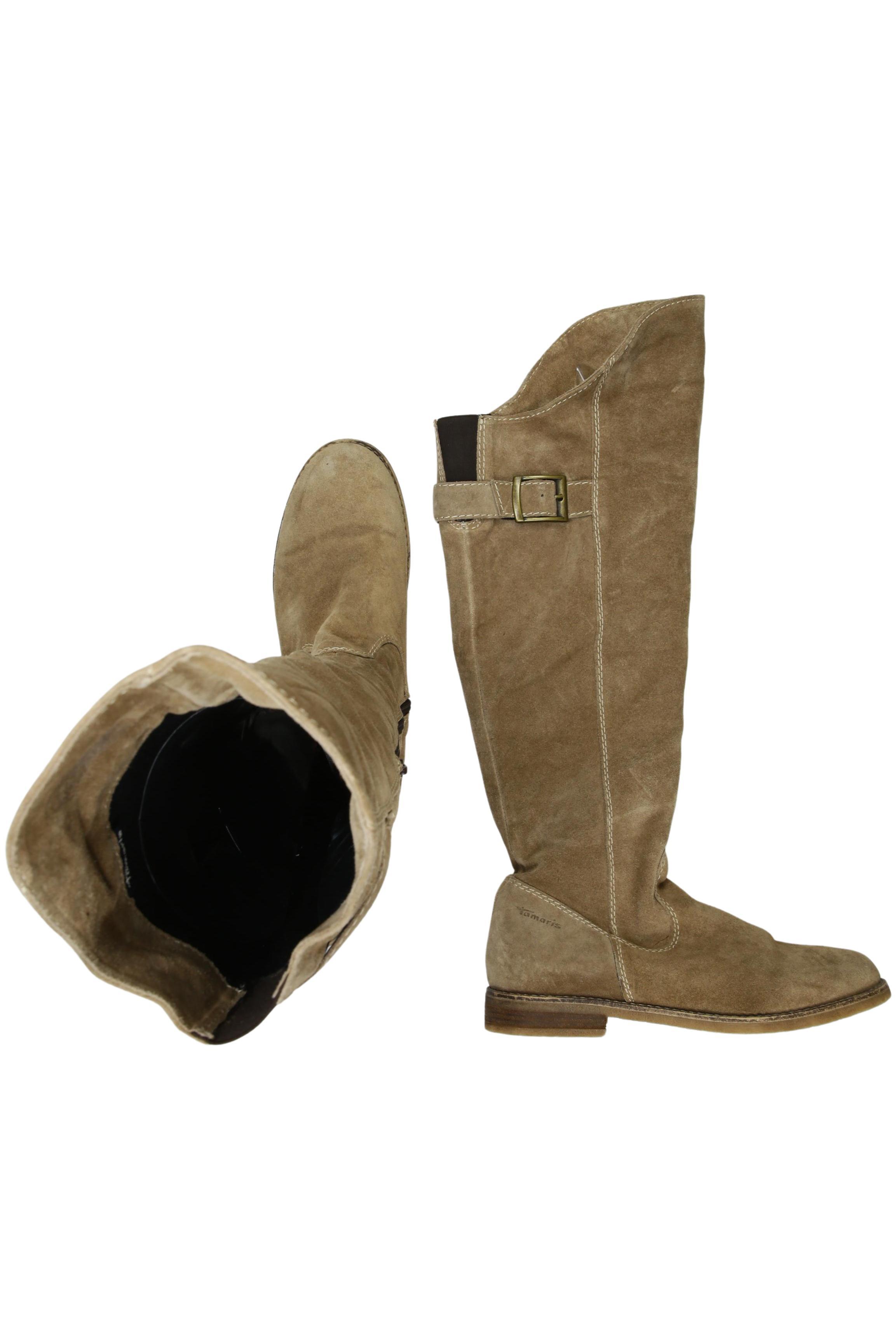 

Tamaris Damen Stiefel, beige, Gr. 38