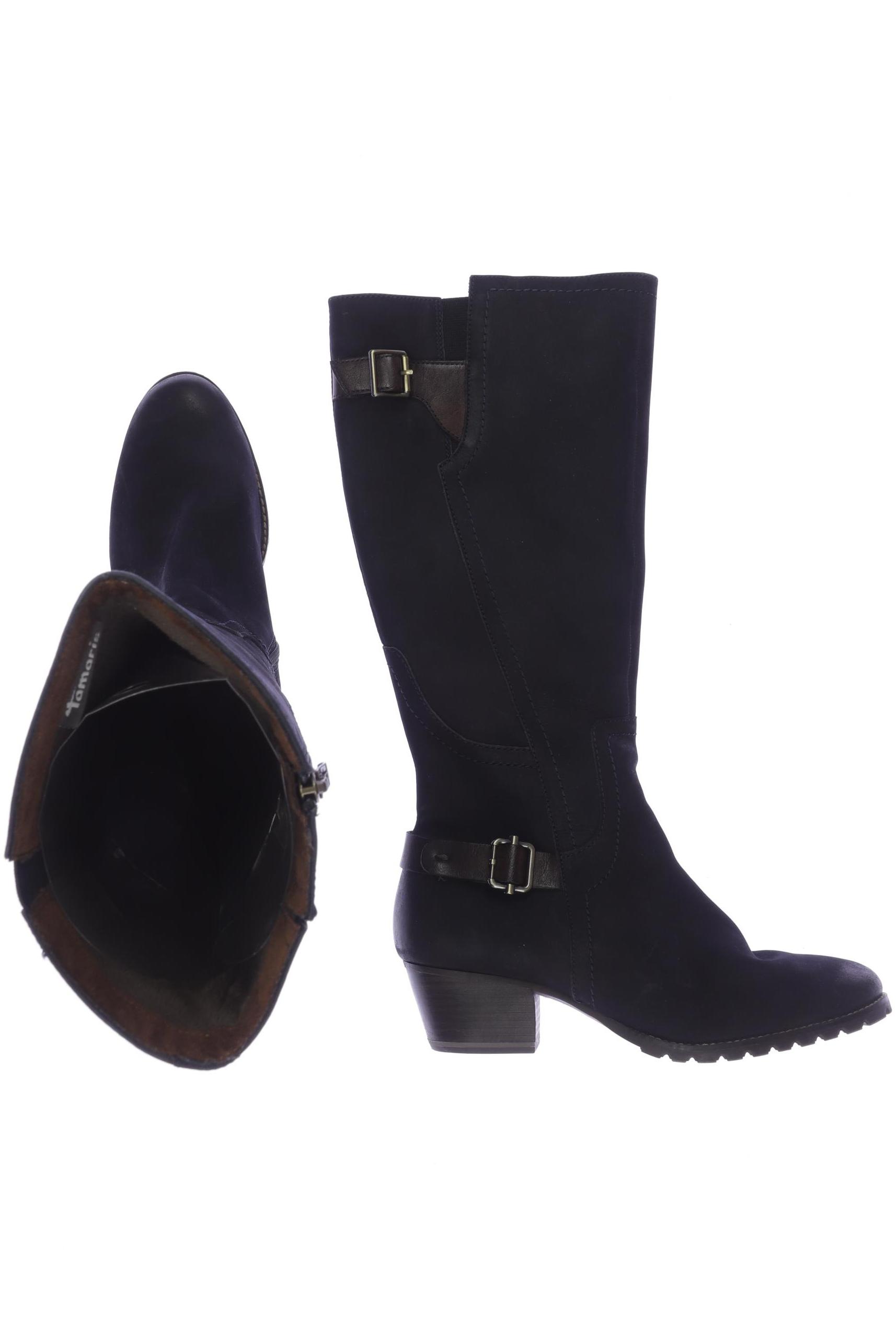 

Tamaris Damen Stiefel, marineblau, Gr. 39