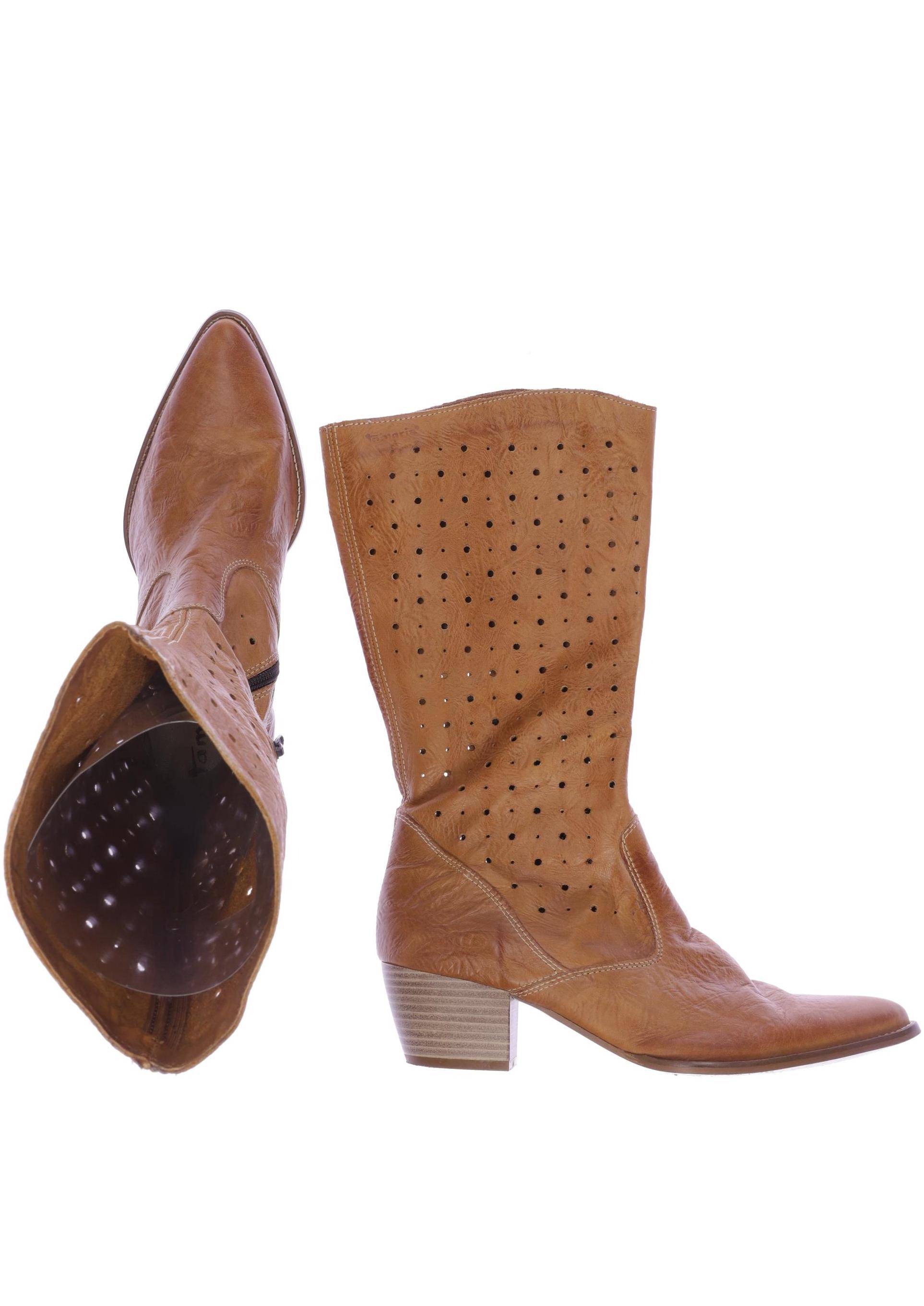 

Tamaris Damen Stiefel, orange, Gr. 40