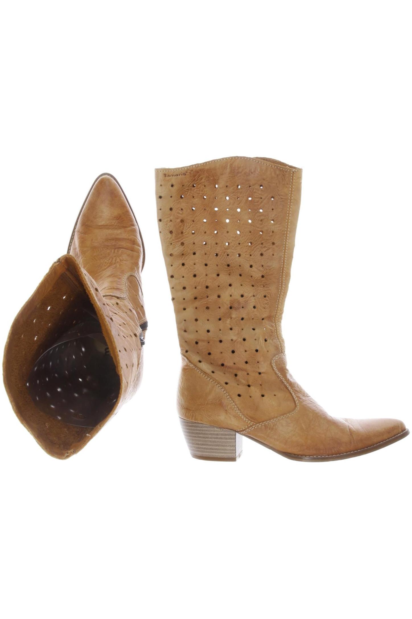 

Tamaris Damen Stiefel, beige, Gr. 37