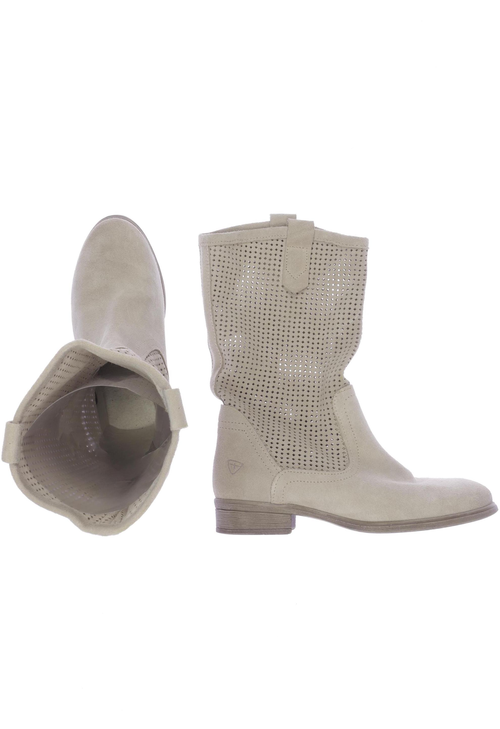 

Tamaris Damen Stiefel, beige, Gr. 38