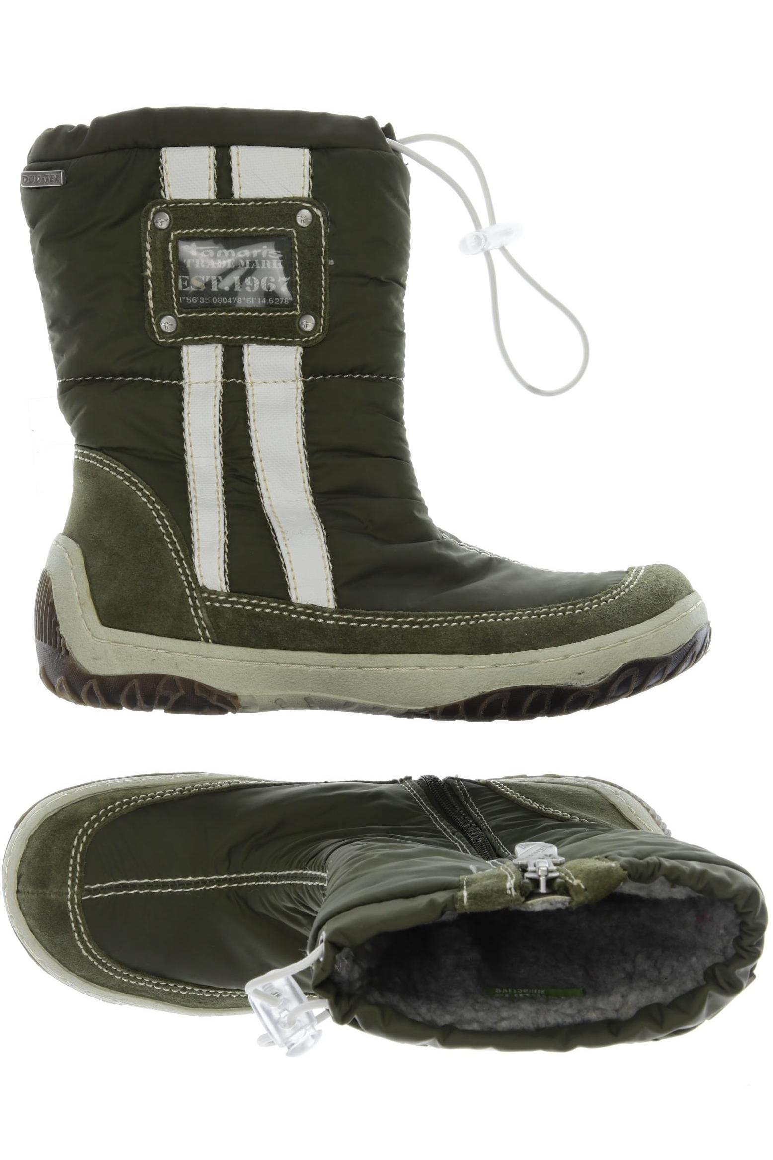 

Tamaris Damen Stiefel, grün, Gr. 38