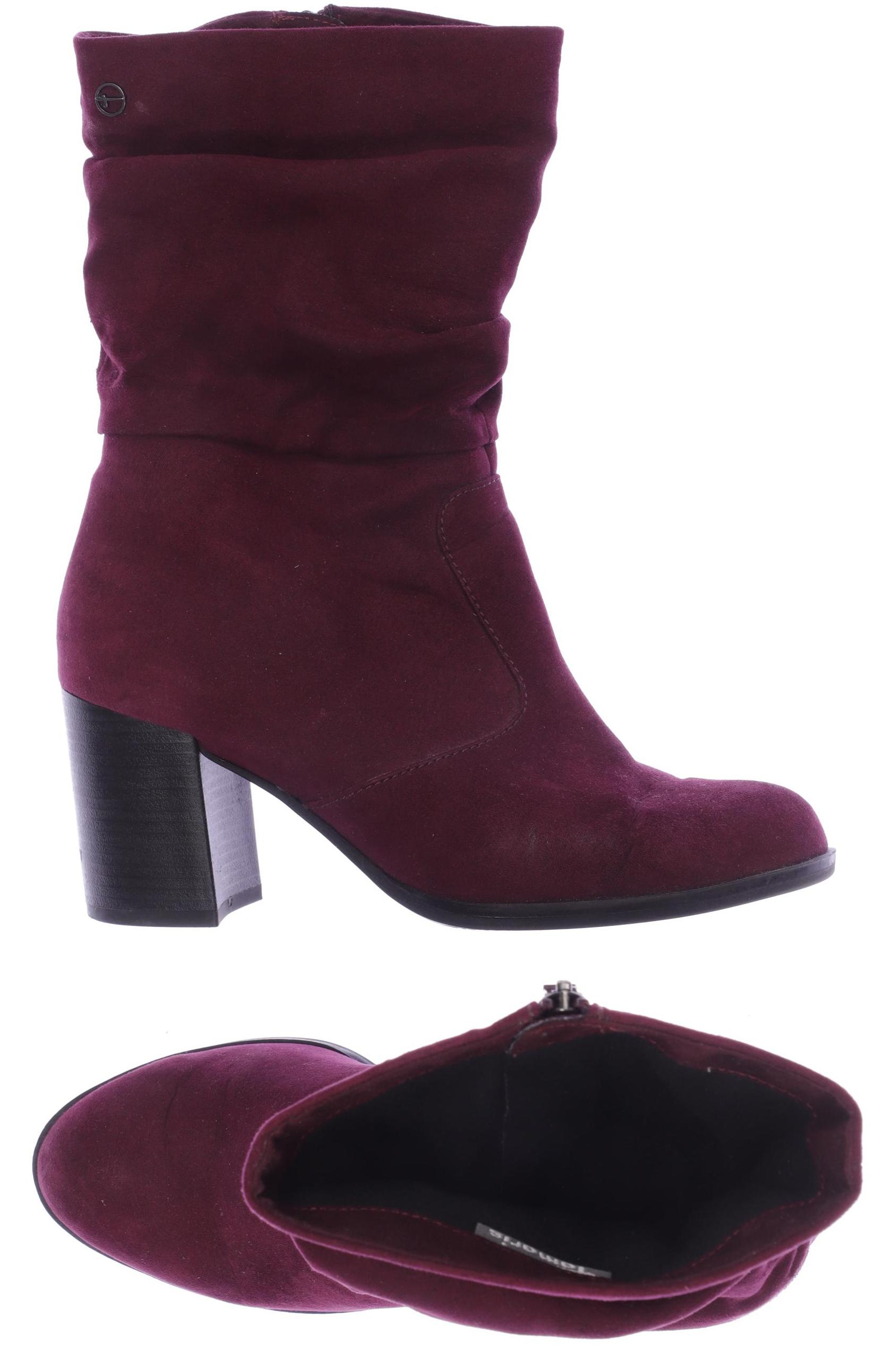 

Tamaris Damen Stiefel, bordeaux, Gr. 39