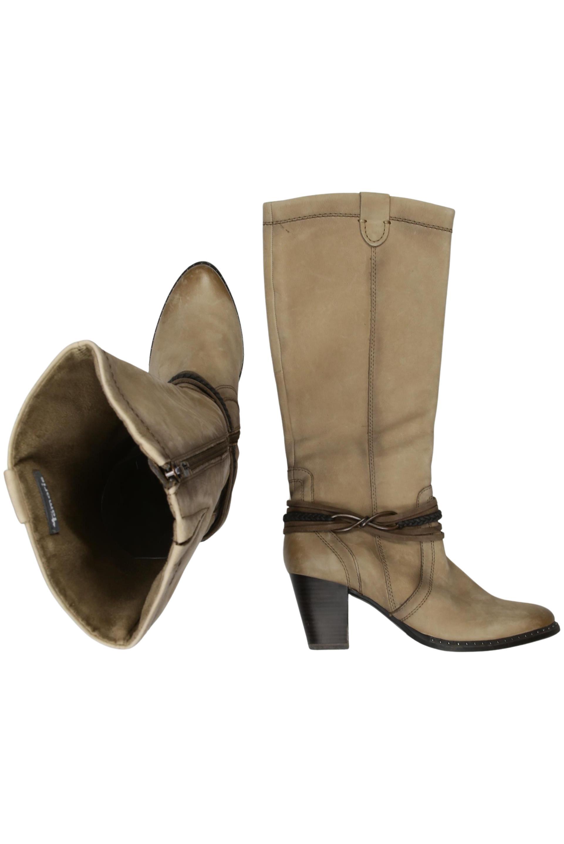 

Tamaris Damen Stiefel, beige, Gr. 39