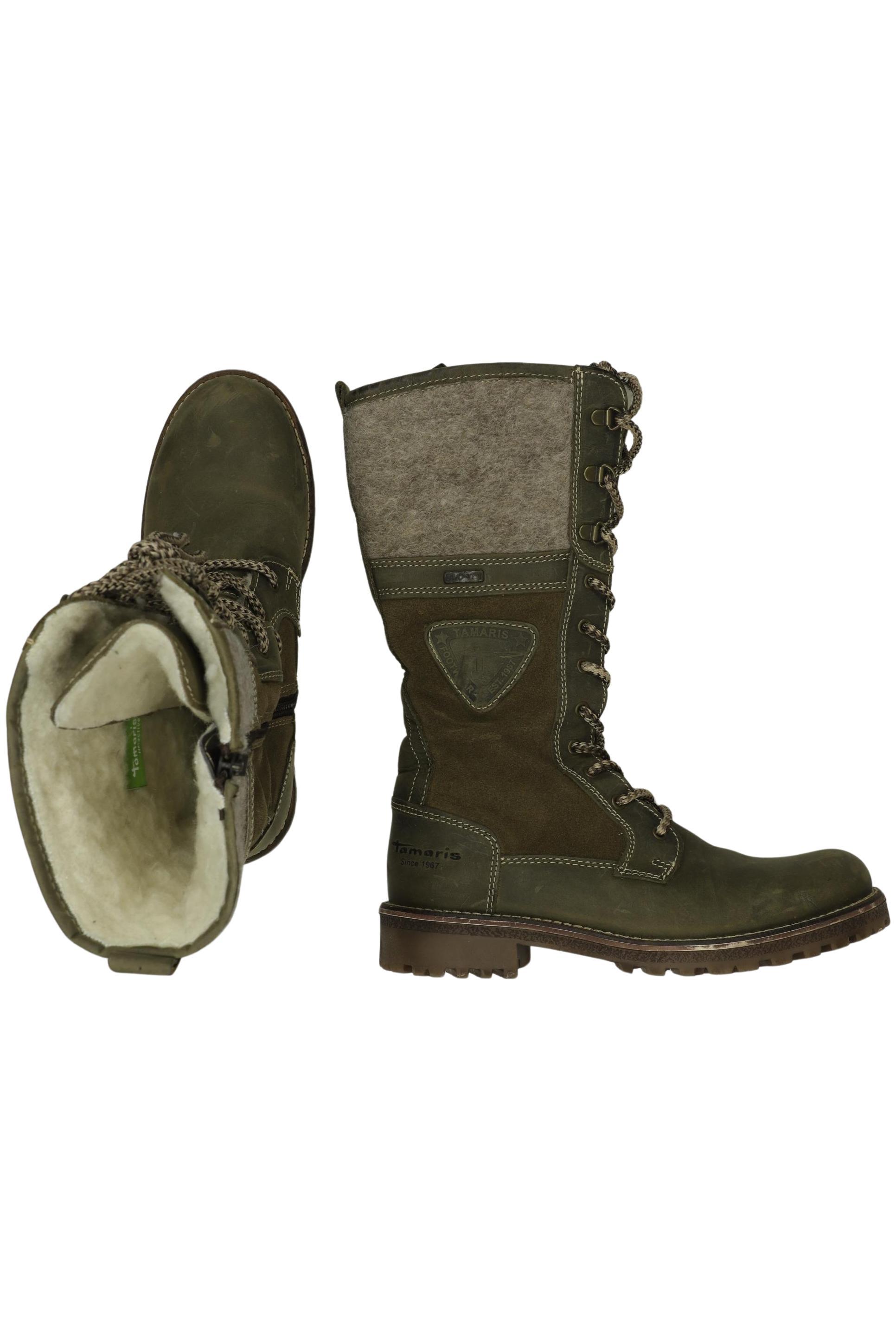 

Tamaris Damen Stiefel, grün, Gr. 39
