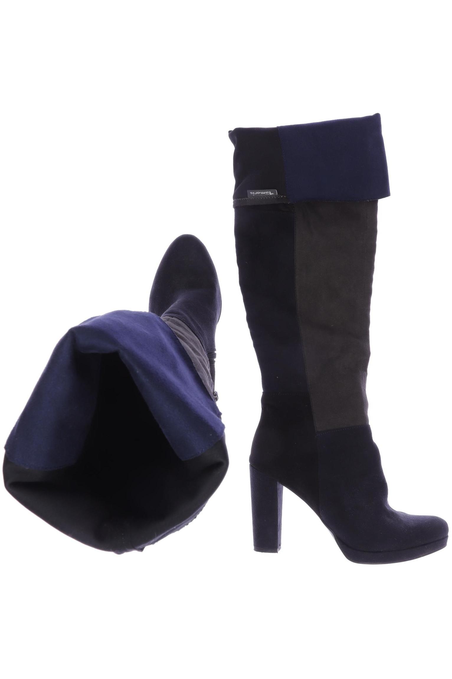 

Tamaris Damen Stiefel, marineblau