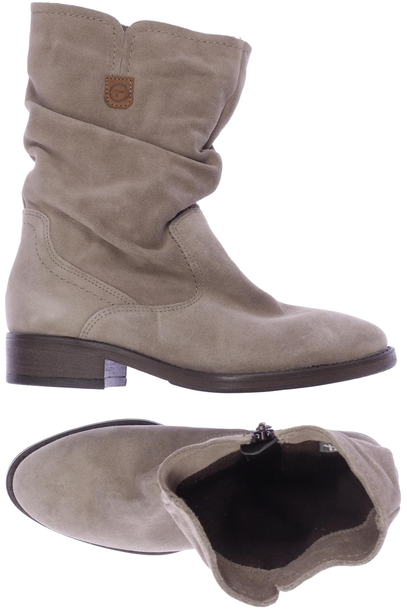 

Tamaris Damen Stiefel, beige, Gr. 37