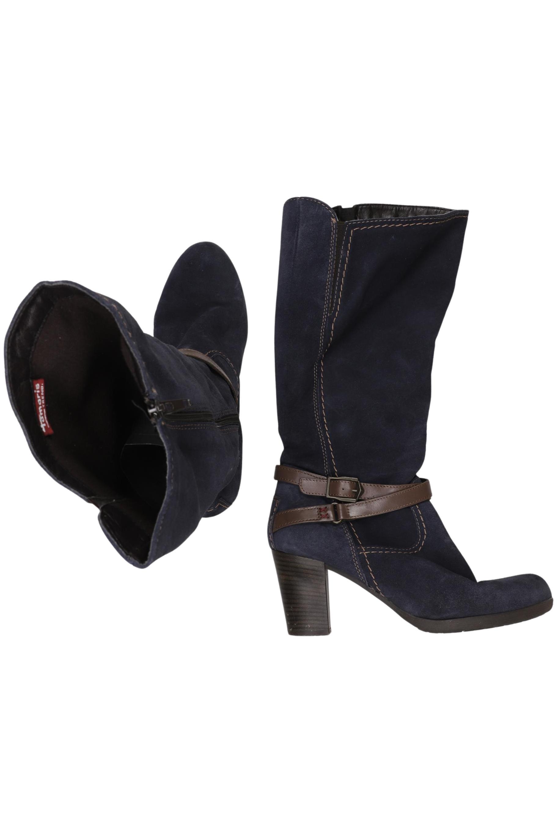 

Tamaris Damen Stiefel, marineblau, Gr. 38