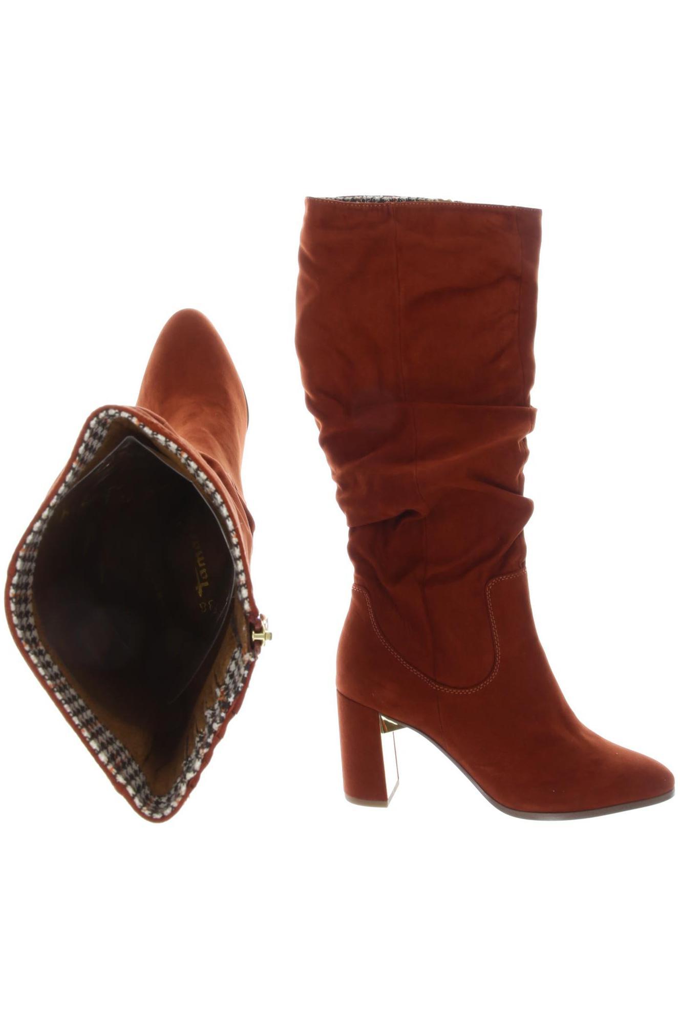 

Tamaris Damen Stiefel, orange, Gr. 38