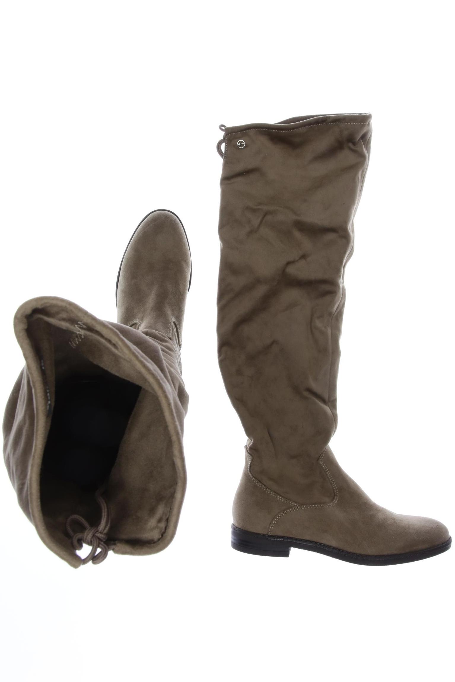 

Tamaris Damen Stiefel, beige, Gr. 38