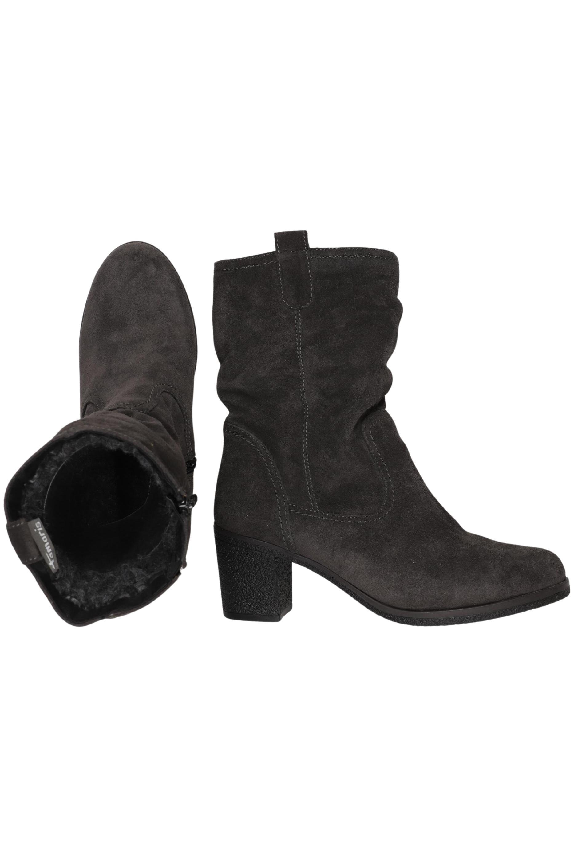 

Tamaris Damen Stiefel, grau, Gr. 39