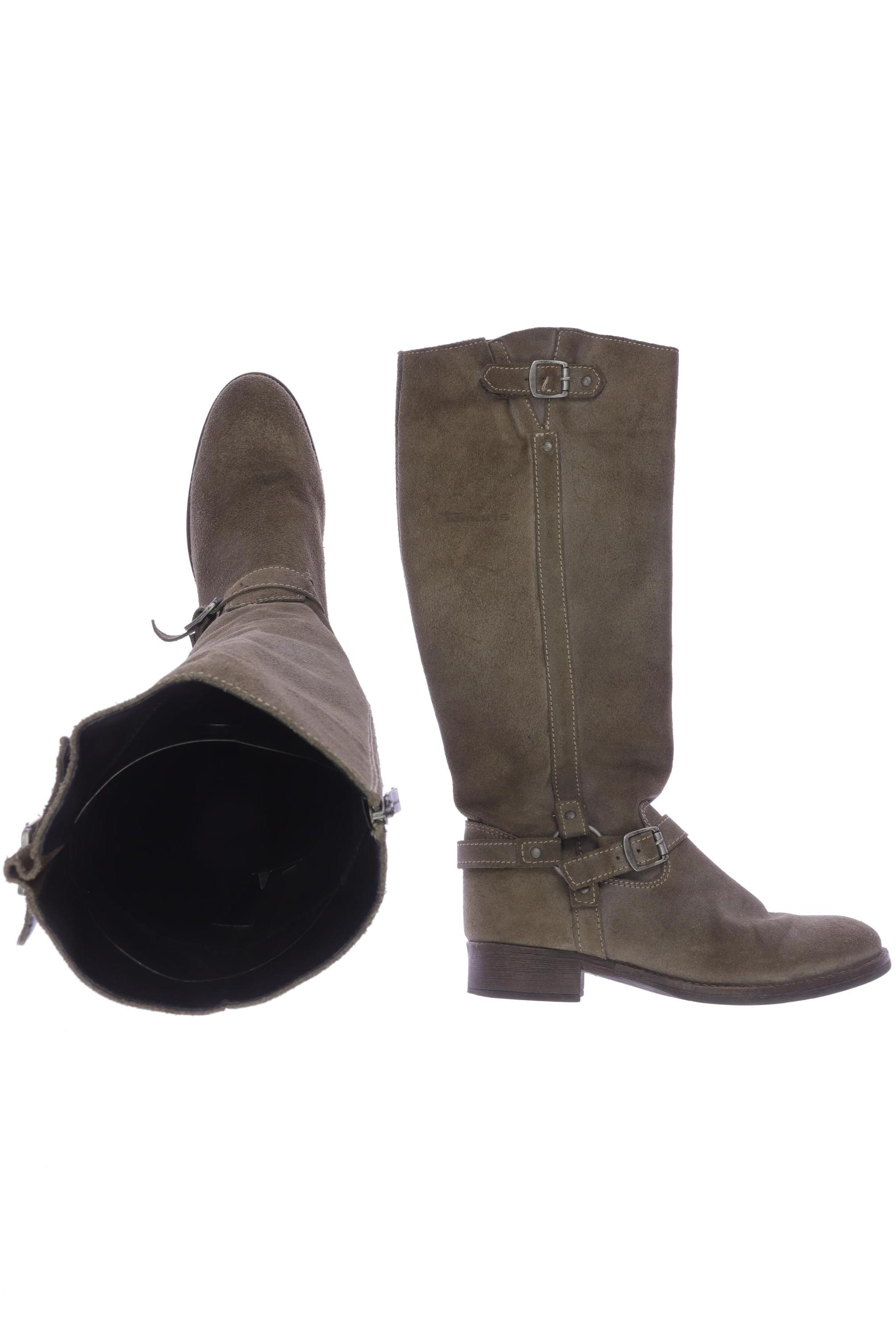 

Tamaris Damen Stiefel, beige, Gr. 38