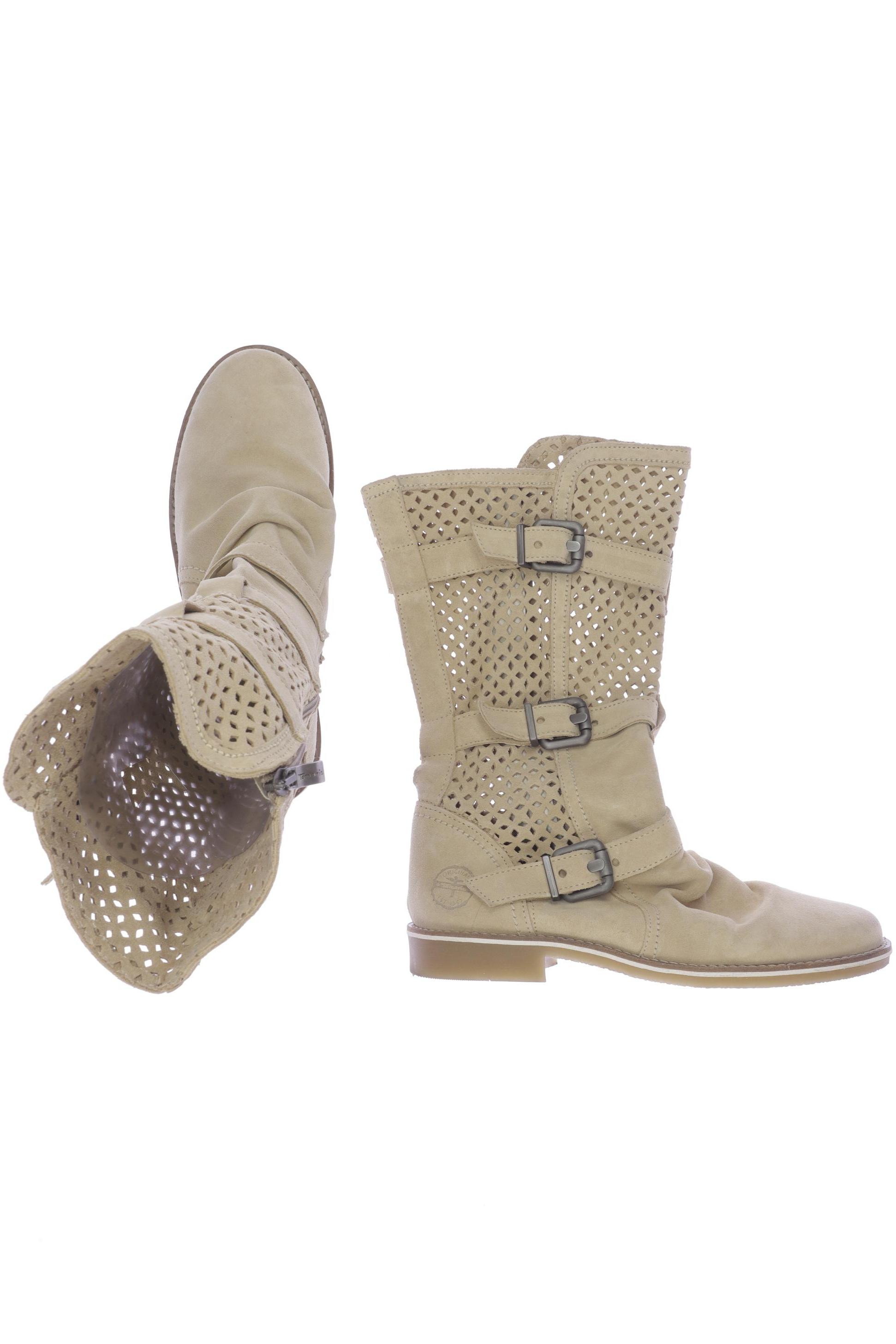 

Tamaris Damen Stiefel, beige, Gr. 38