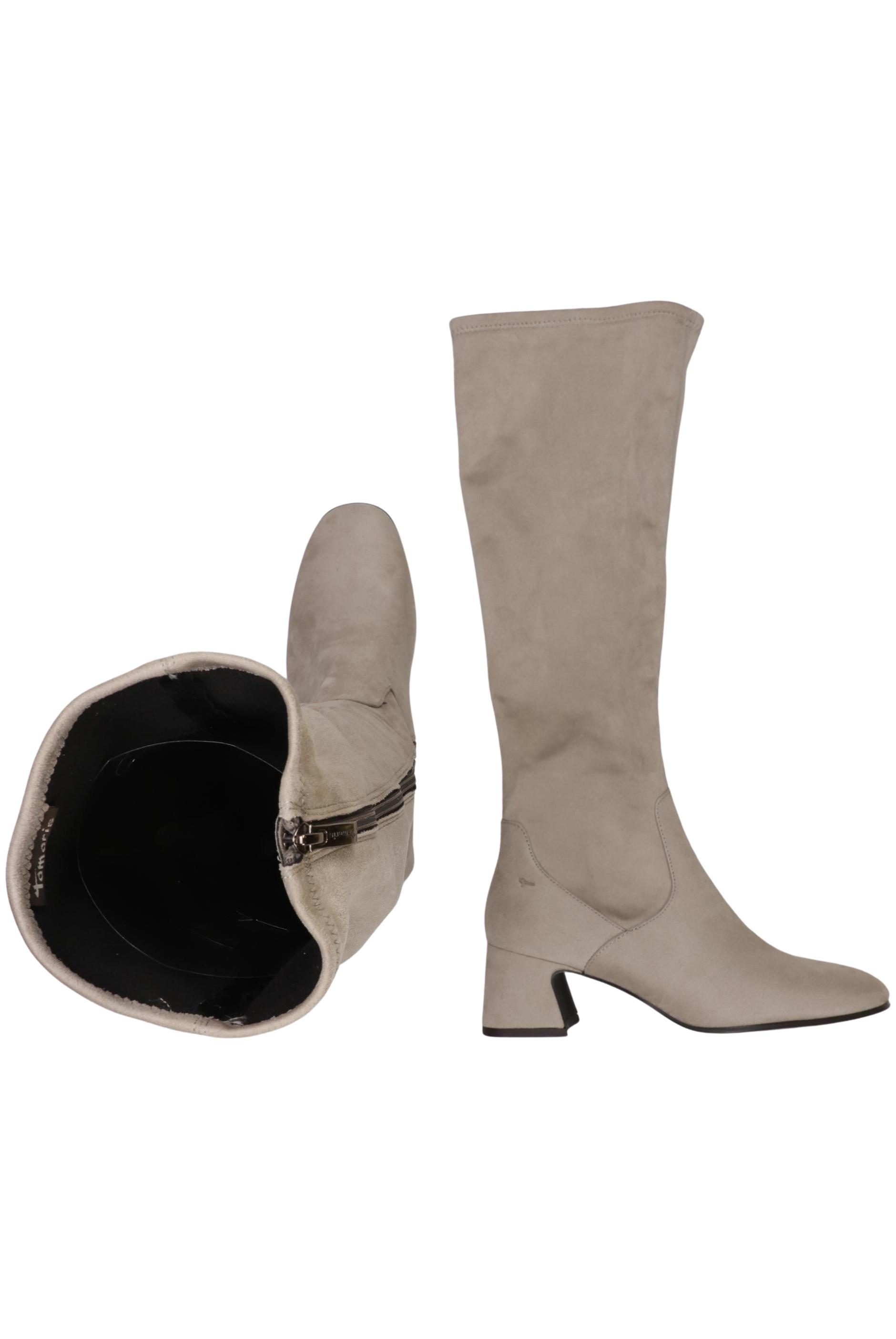

Tamaris Damen Stiefel, beige, Gr. 39