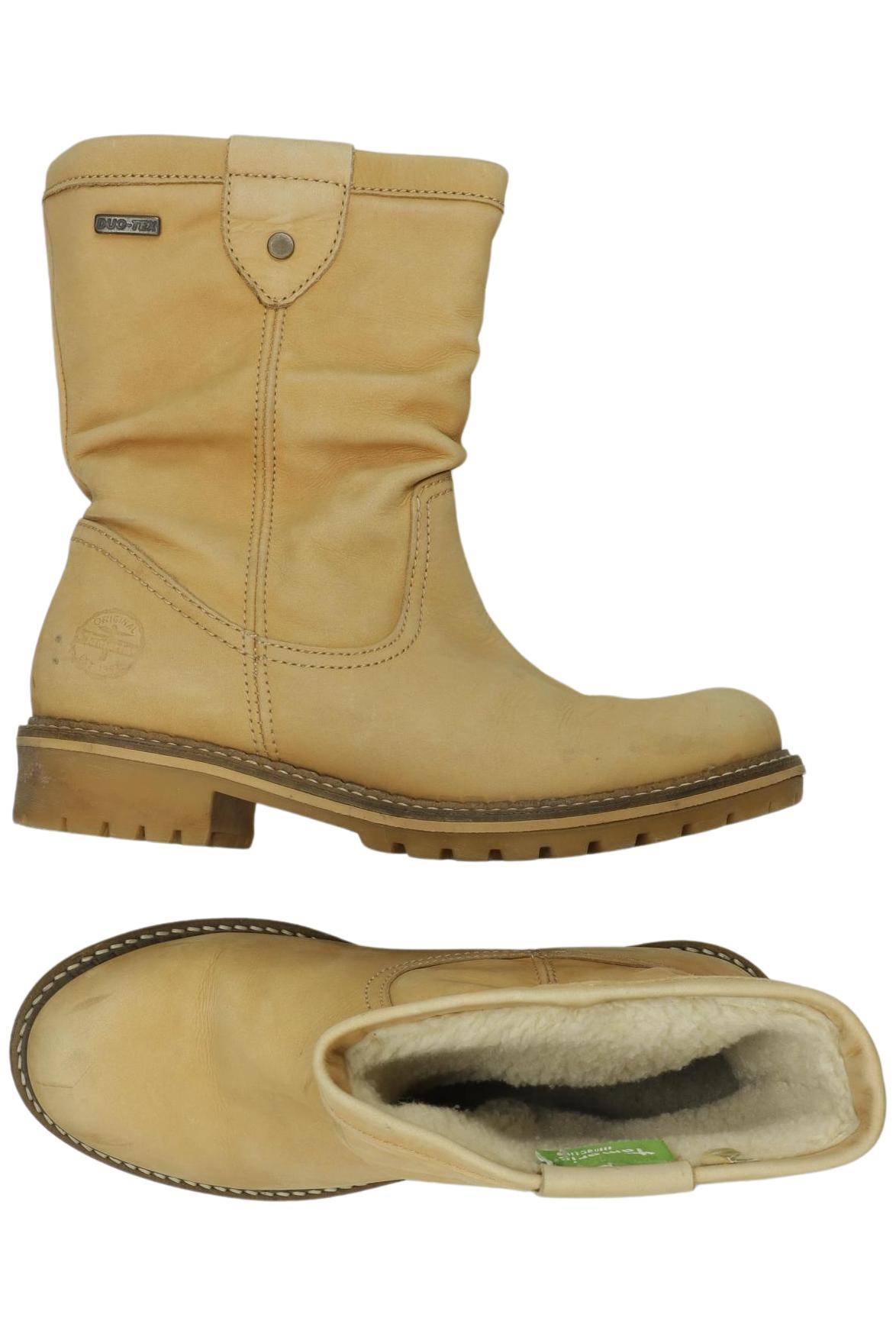 

Tamaris Damen Stiefel, beige, Gr. 38