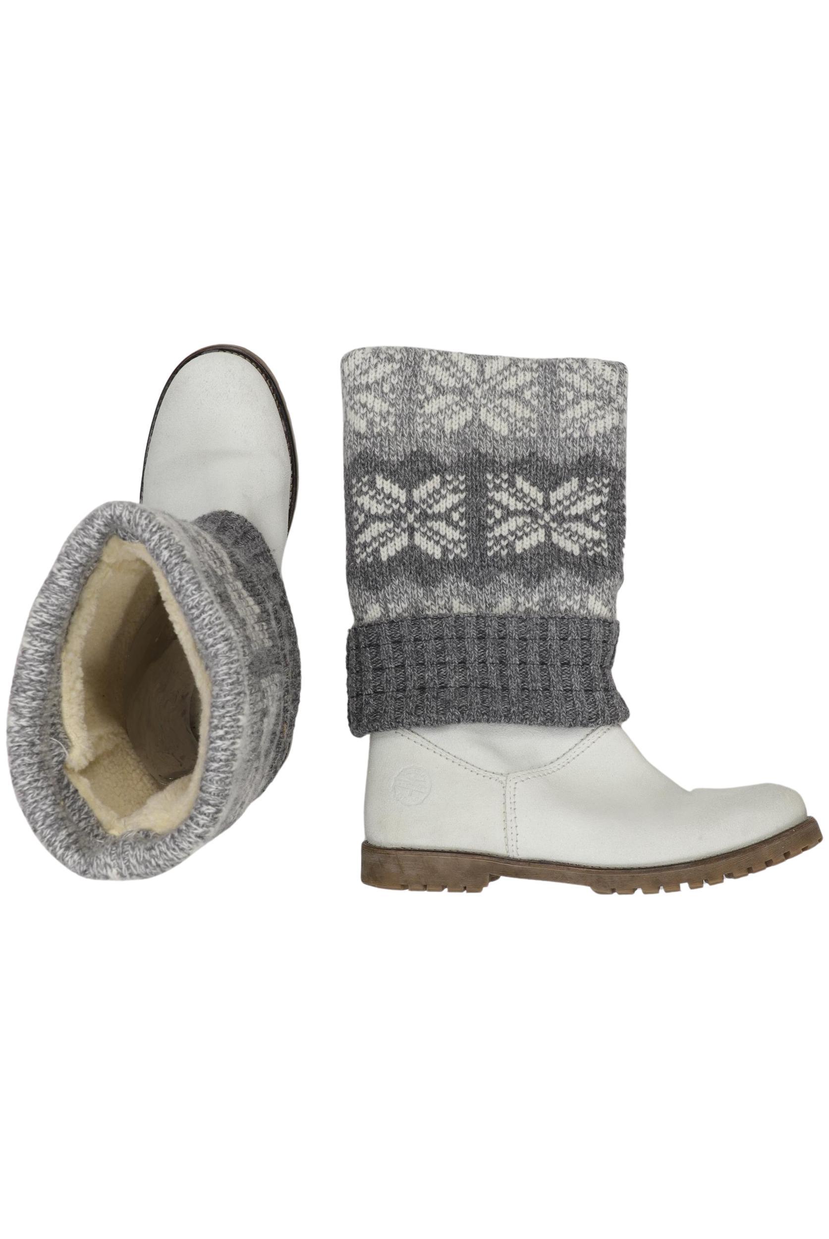 

Tamaris Damen Stiefel, weiß, Gr. 40