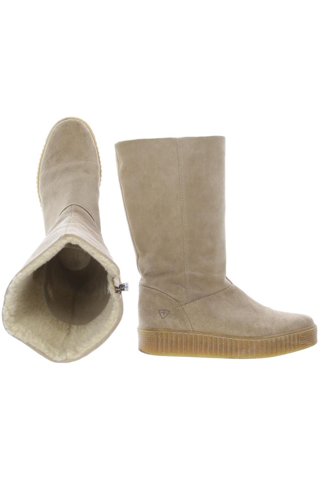 

Tamaris Damen Stiefel, beige, Gr. 41
