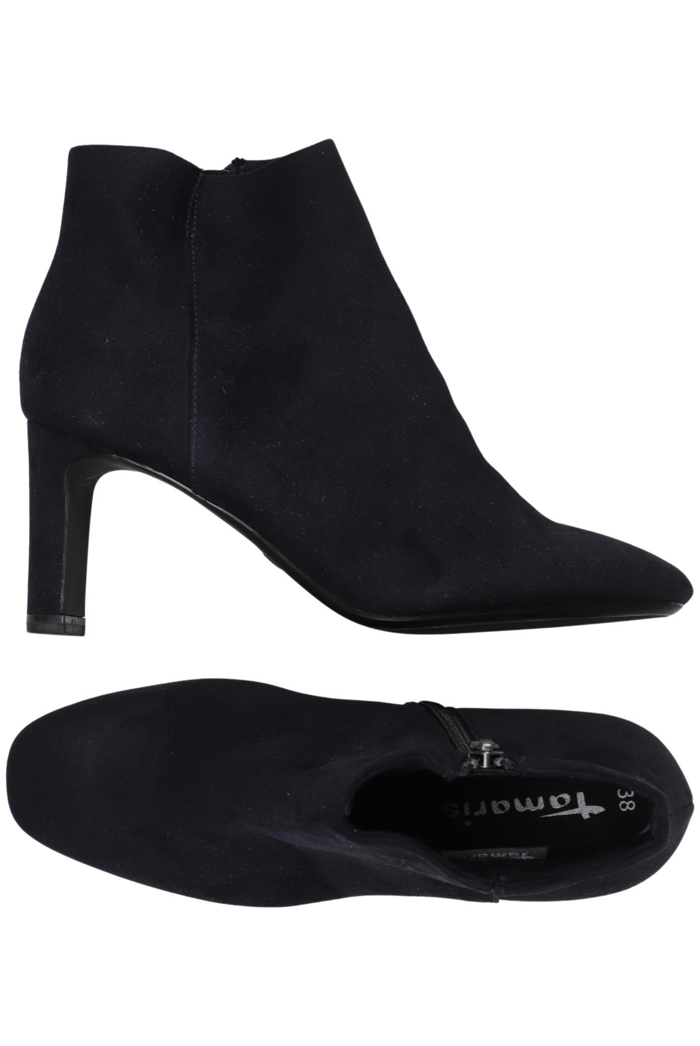 

Tamaris Damen Stiefelette, marineblau, Gr. 38