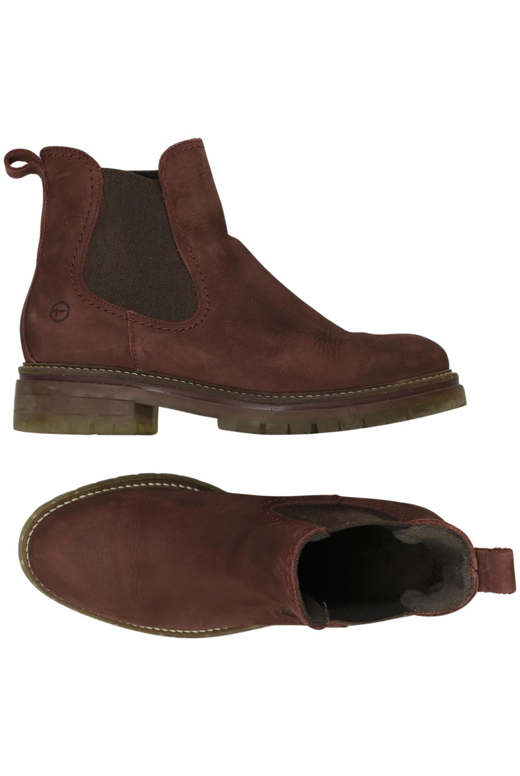

Tamaris Damen Stiefelette, bordeaux, Gr. 39