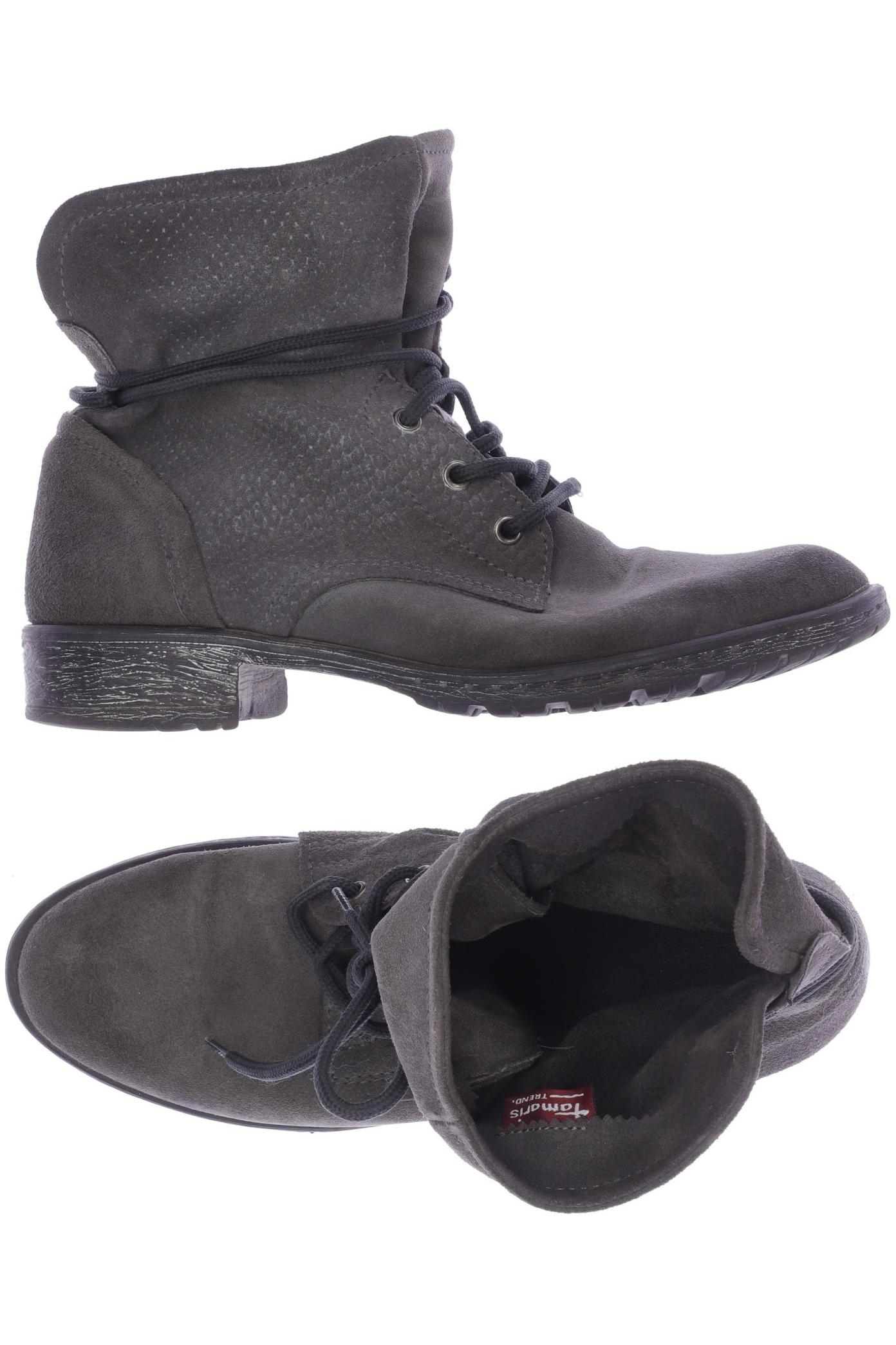 

Tamaris Damen Stiefelette, grau, Gr. 40