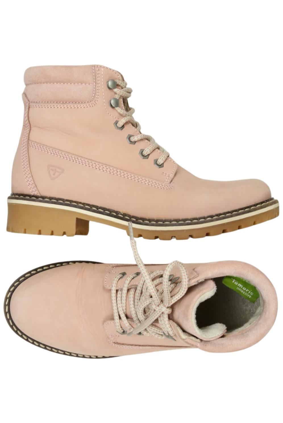

Tamaris Damen Stiefelette, pink, Gr. 38