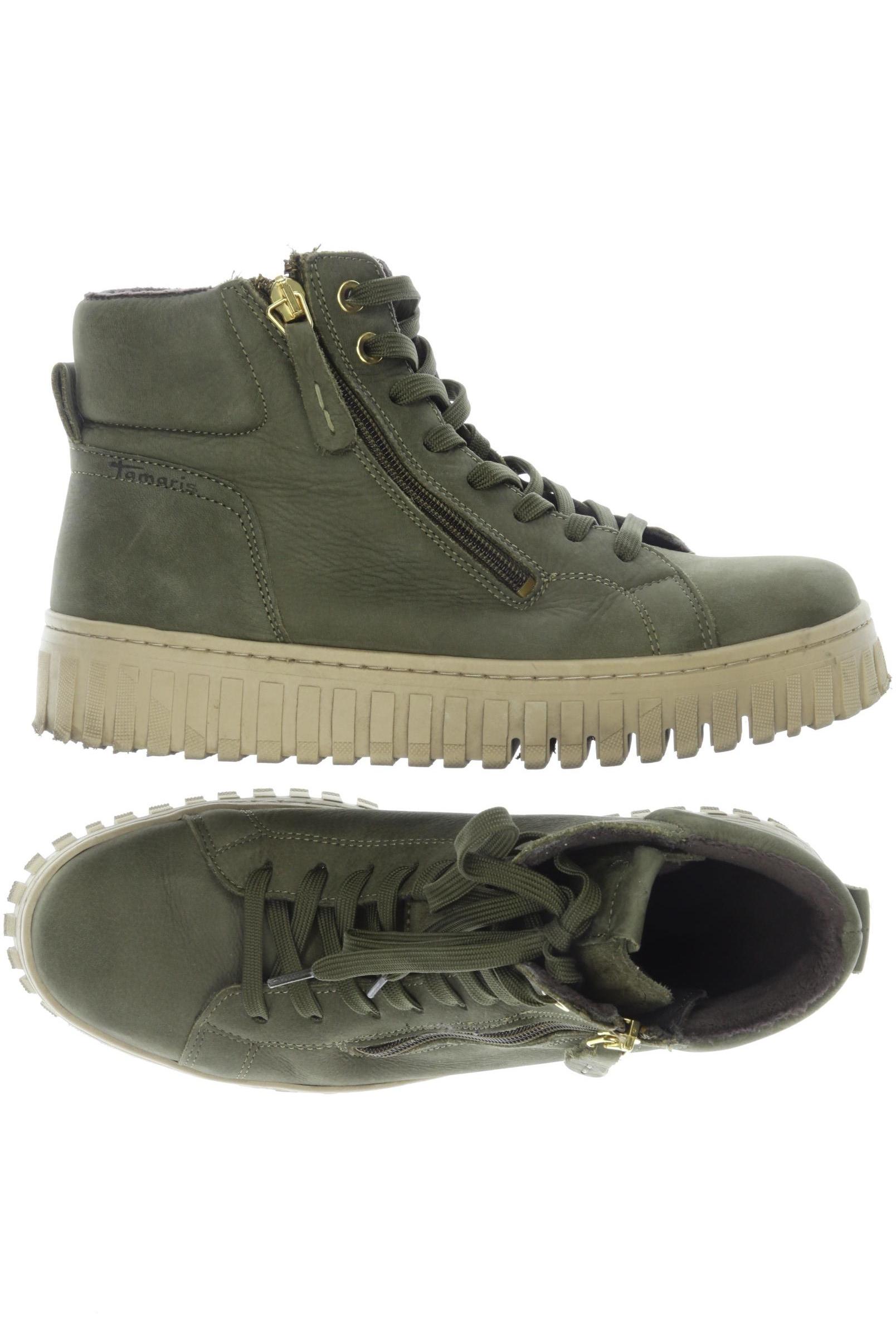 

Tamaris Damen Stiefelette, grün, Gr. 39