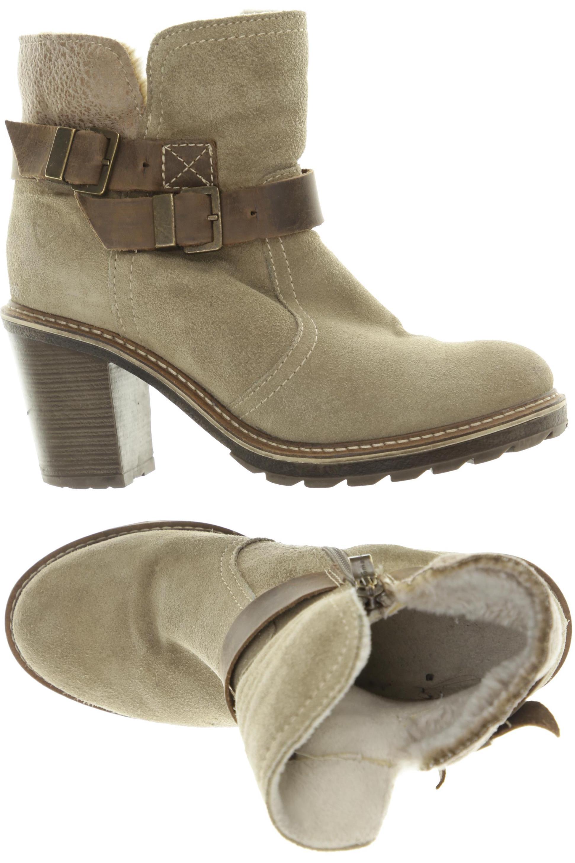 

Tamaris Damen Stiefelette, beige, Gr. 38