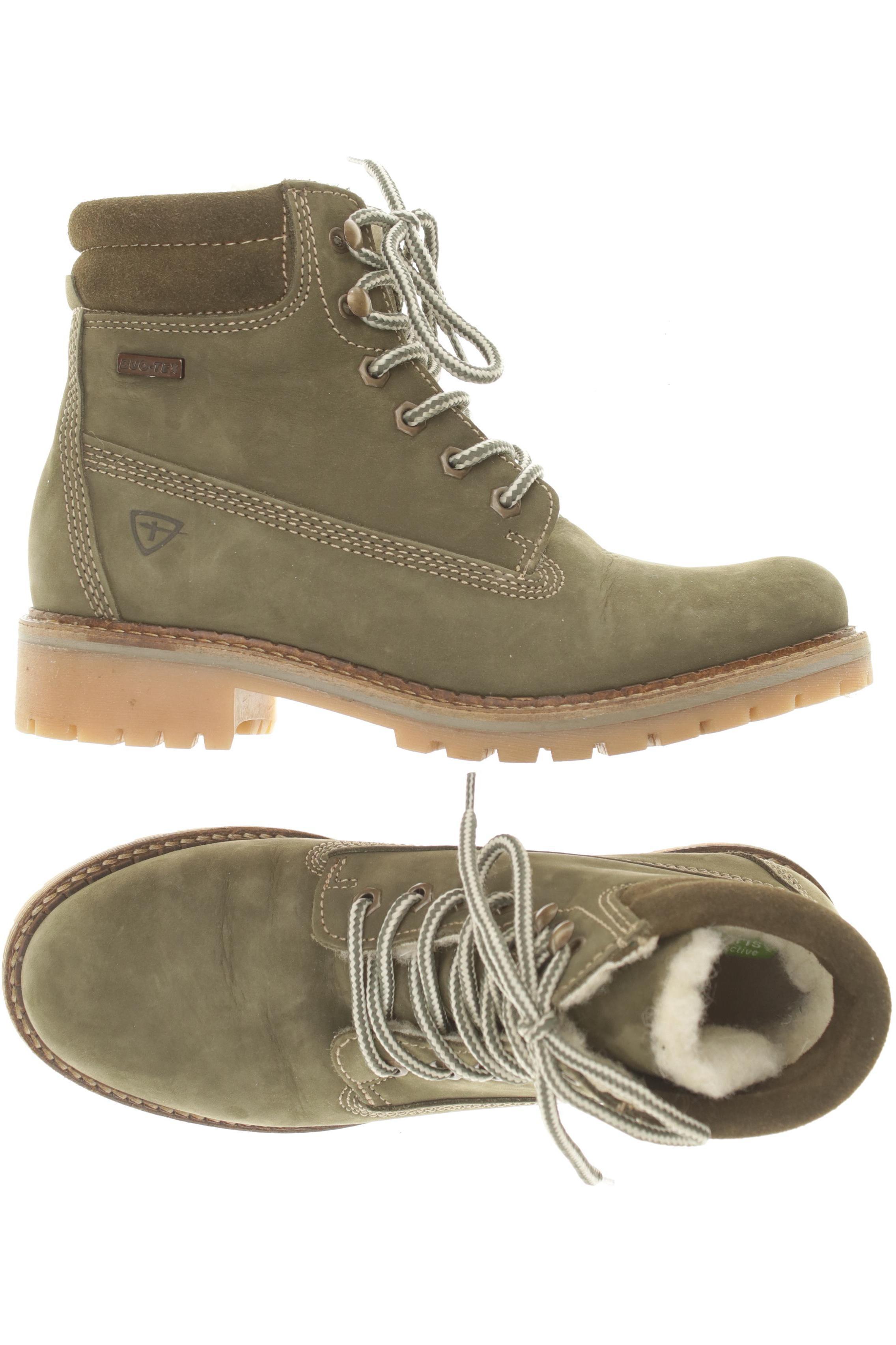 

Tamaris Damen Stiefelette, grün, Gr. 38