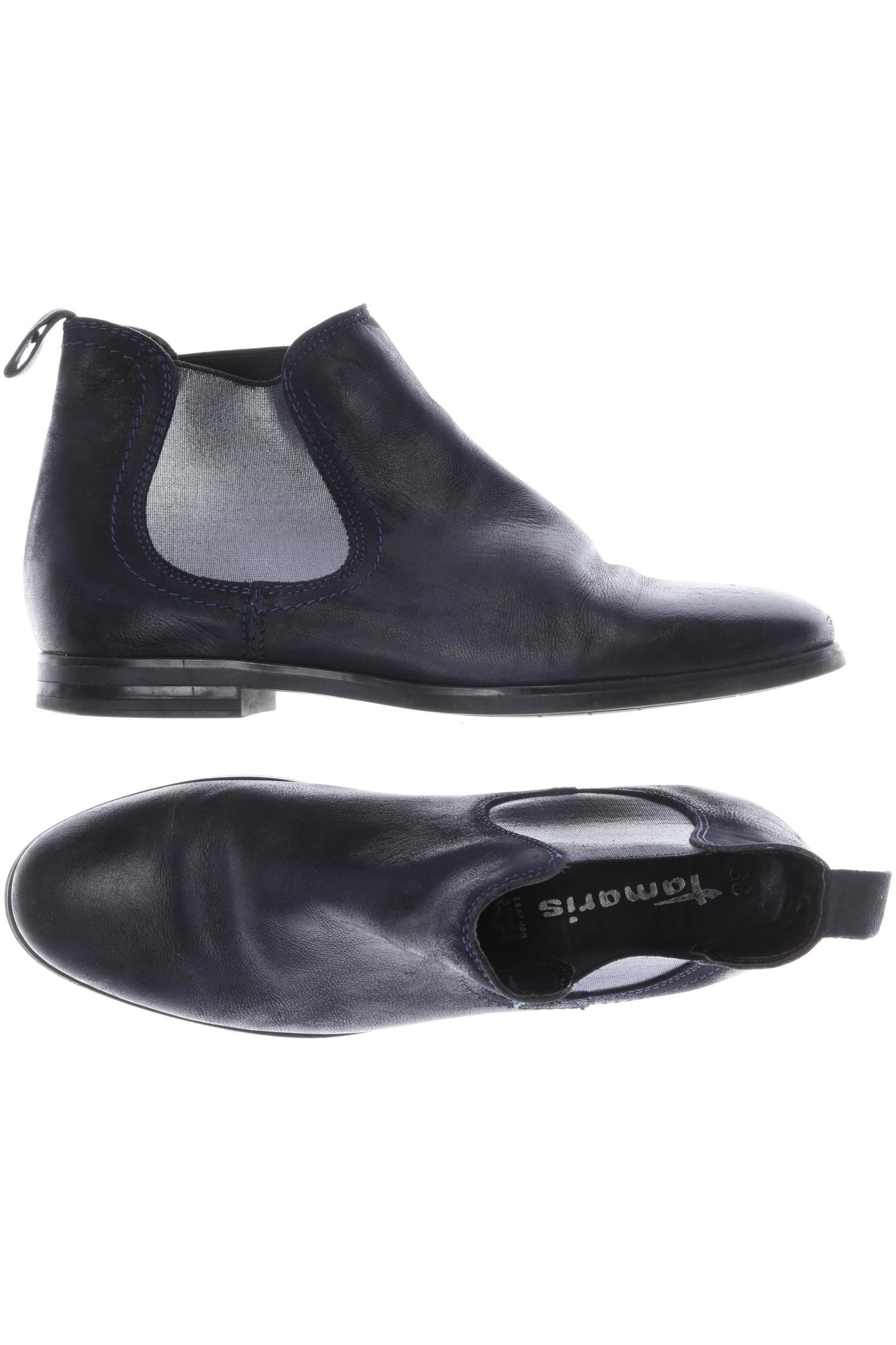 

Tamaris Damen Stiefelette, marineblau, Gr. 38