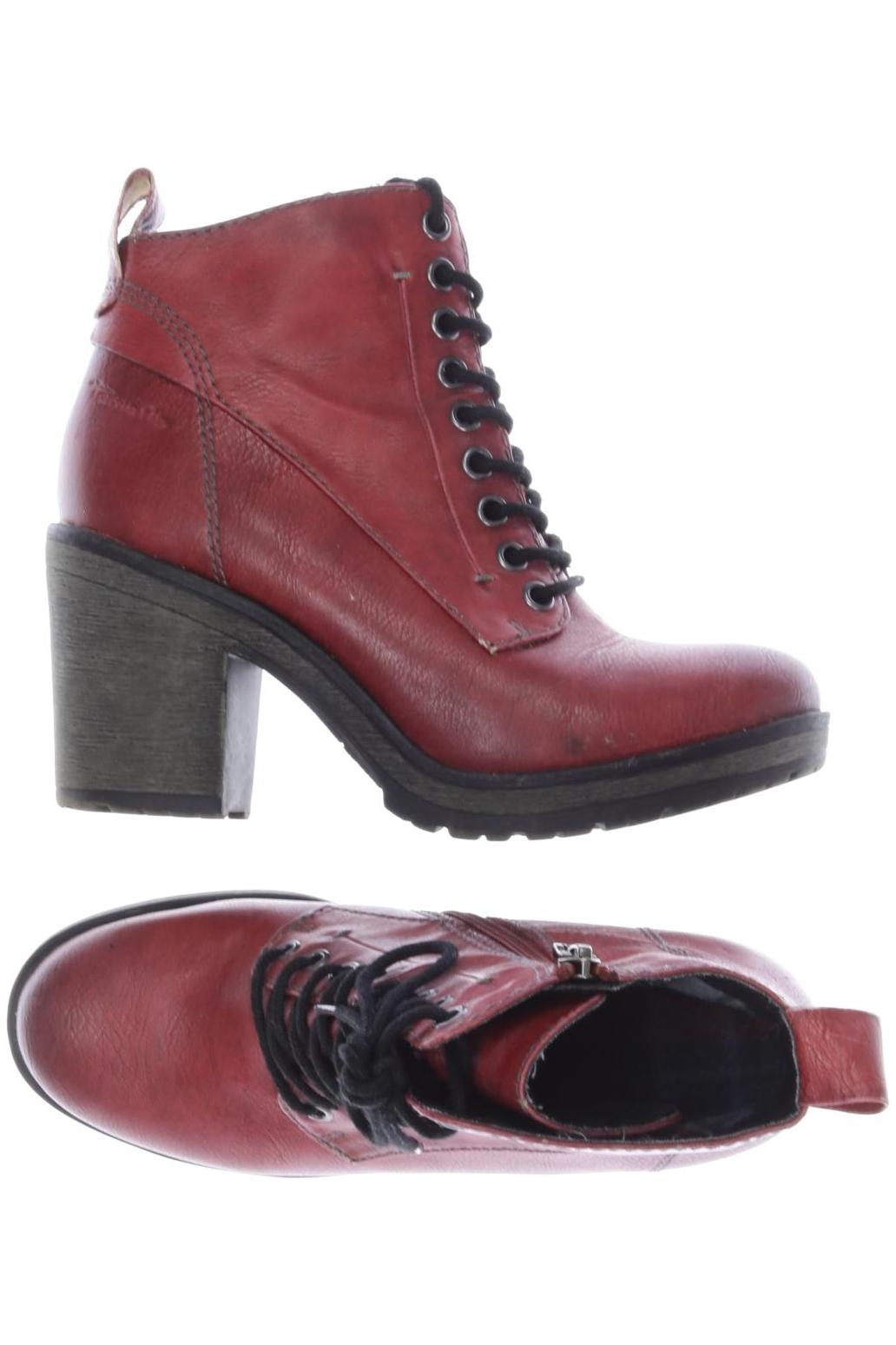 

Tamaris Damen Stiefelette, bordeaux, Gr. 37